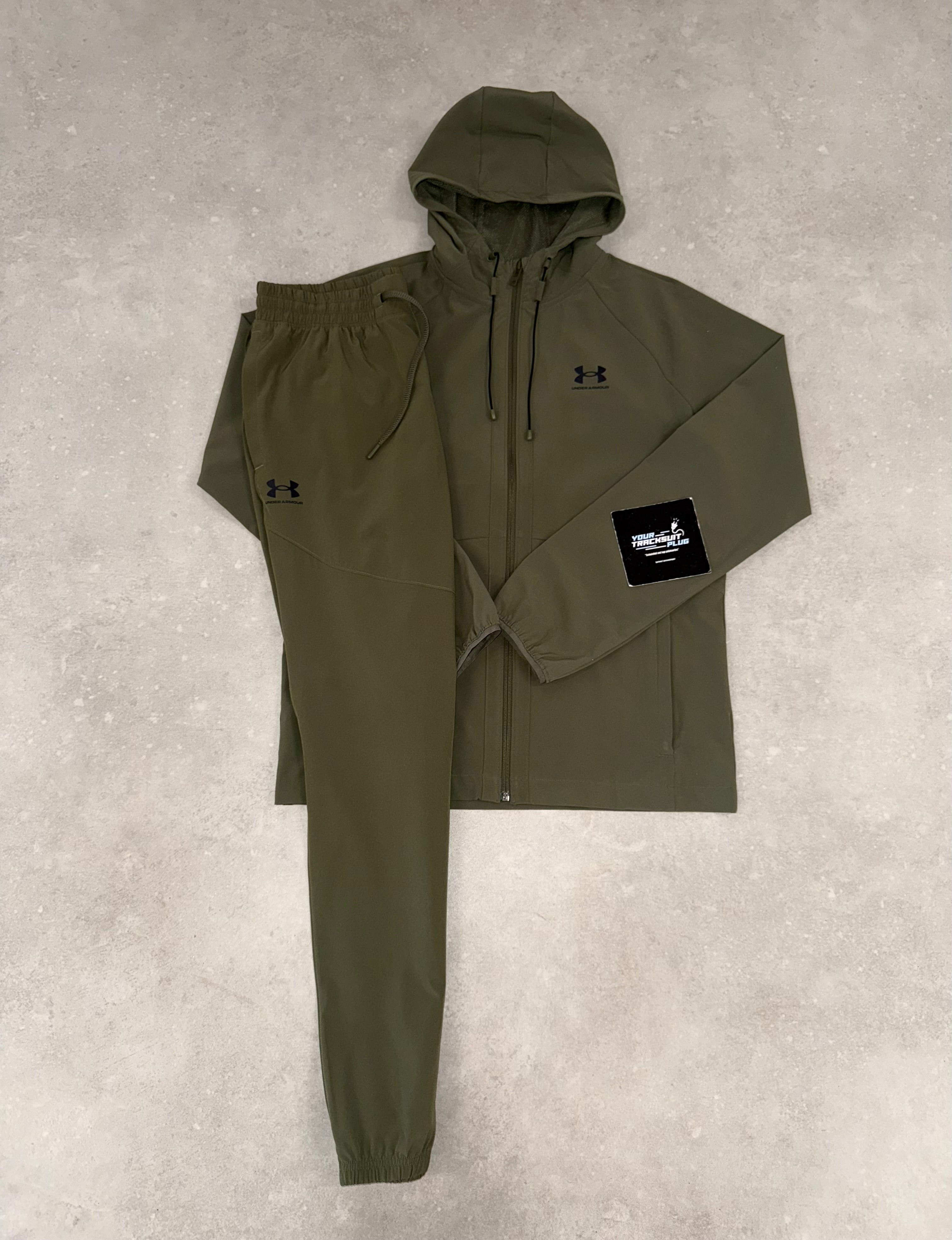 UNDER ARMOUR TRACKSUIT GREEN