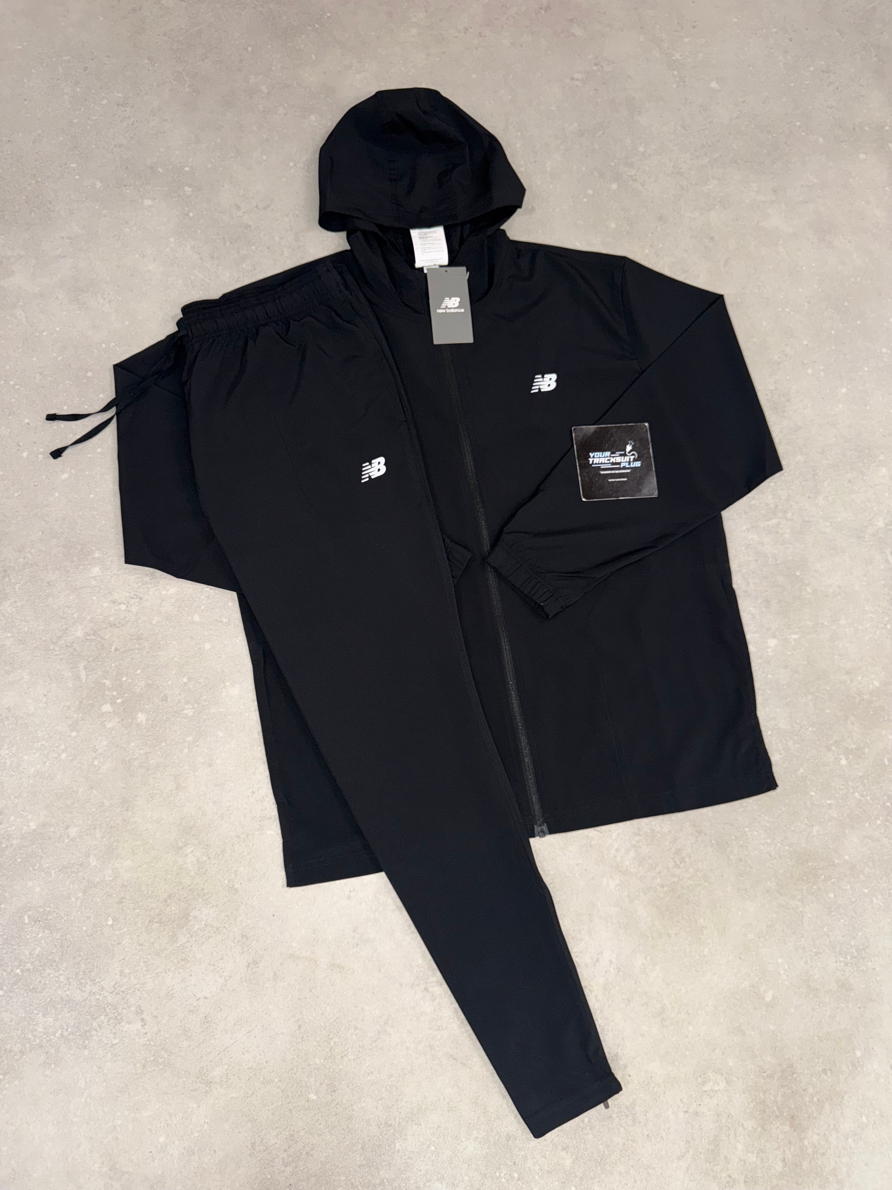 NEW BALANCE TRACKSUIT BLACK