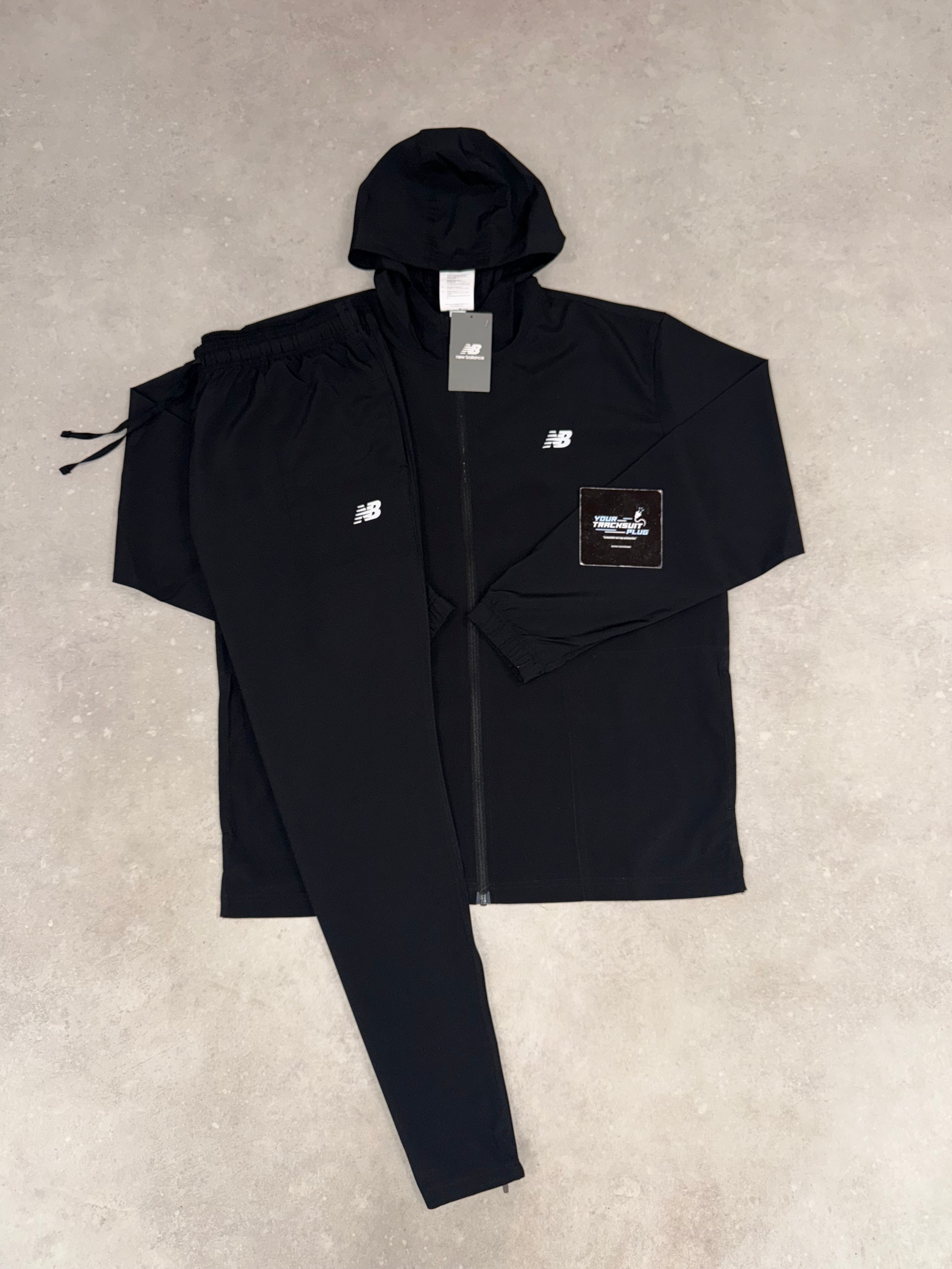 NEW BALANCE TRACKSUIT BLACK