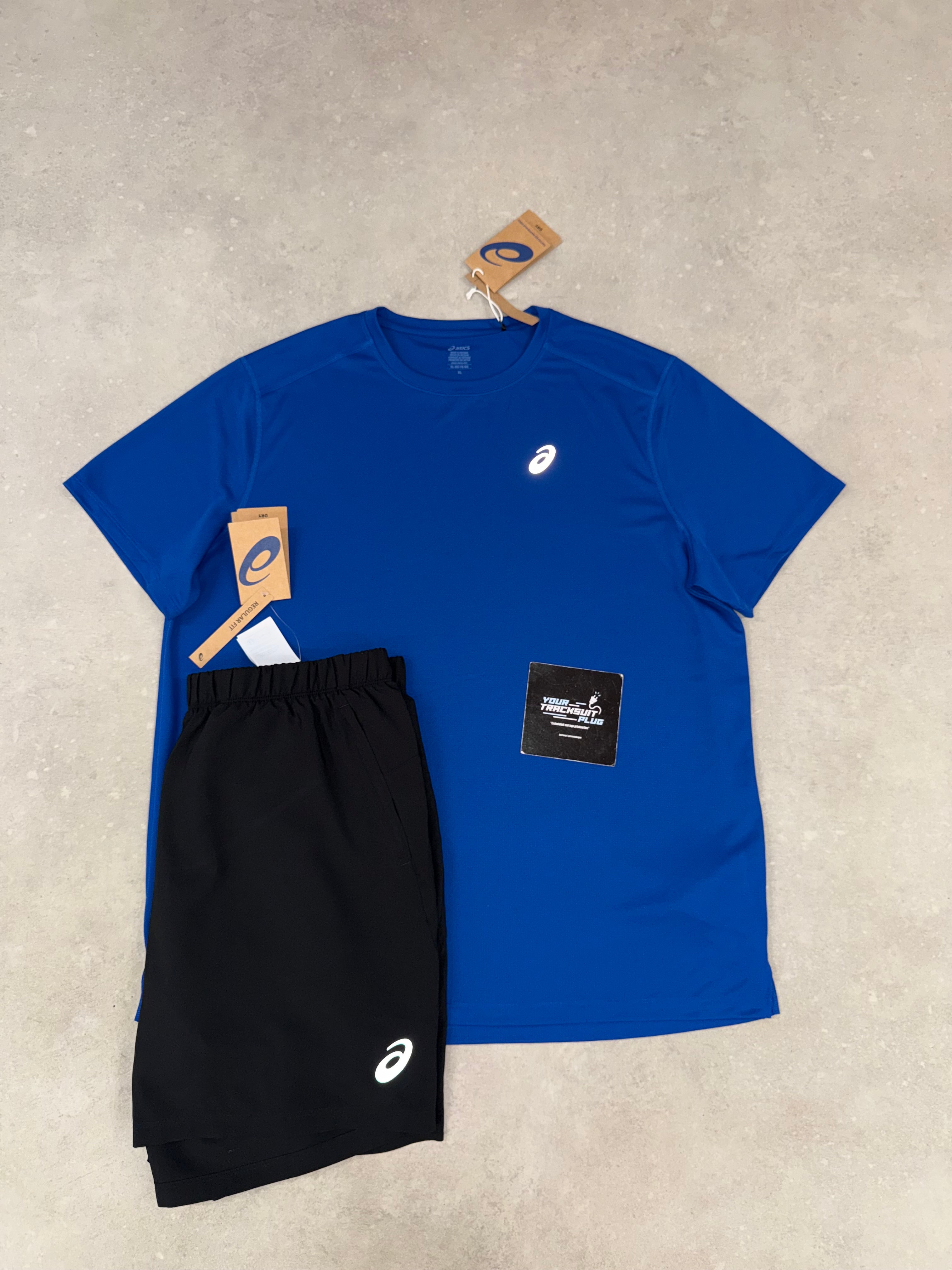 ASICS BLUE & BLACK // SUMMER SET
