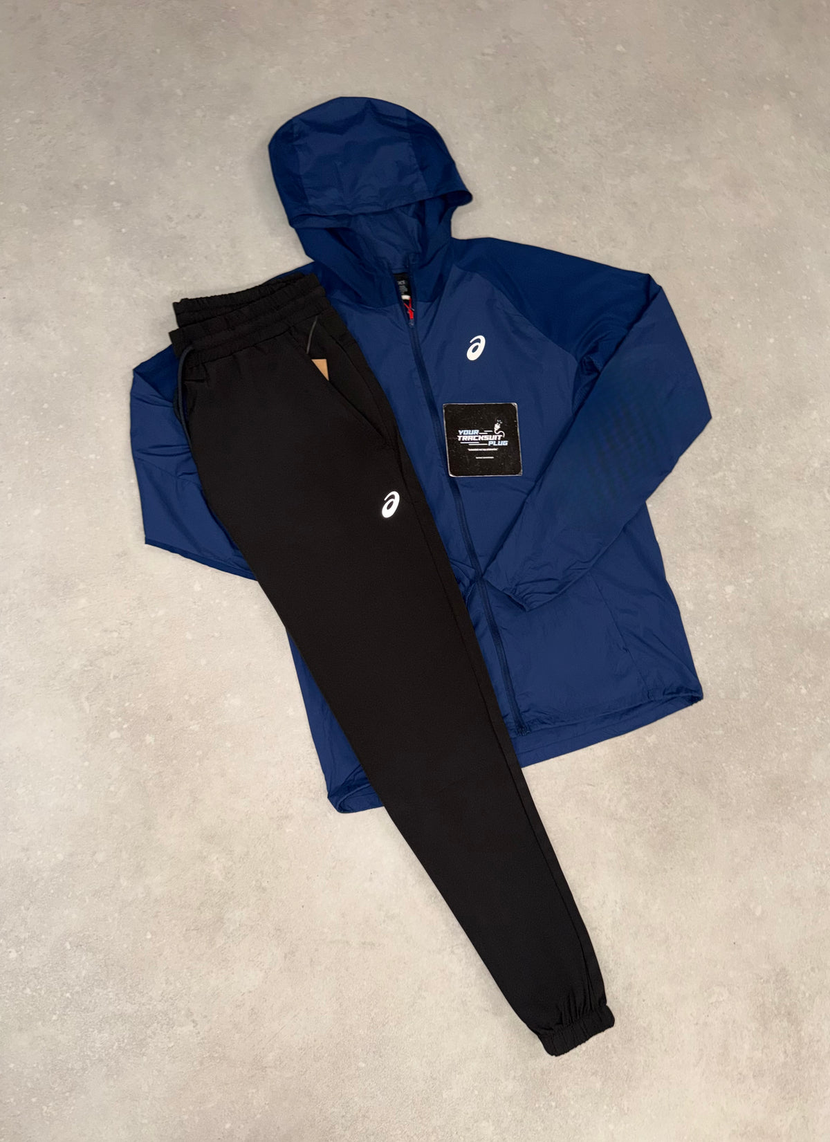 ASICS BLUE & BLACK TRACKSUIT // LIMITED EDITION