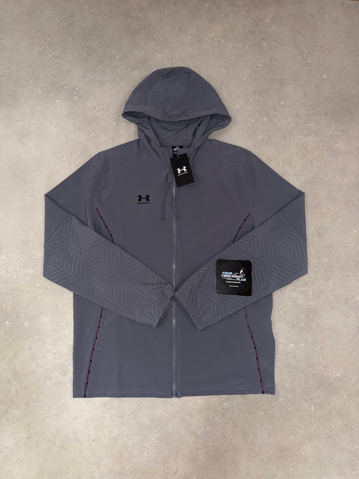 UNDER ARMOUR TRACKSUIT GREY // THE LATEST