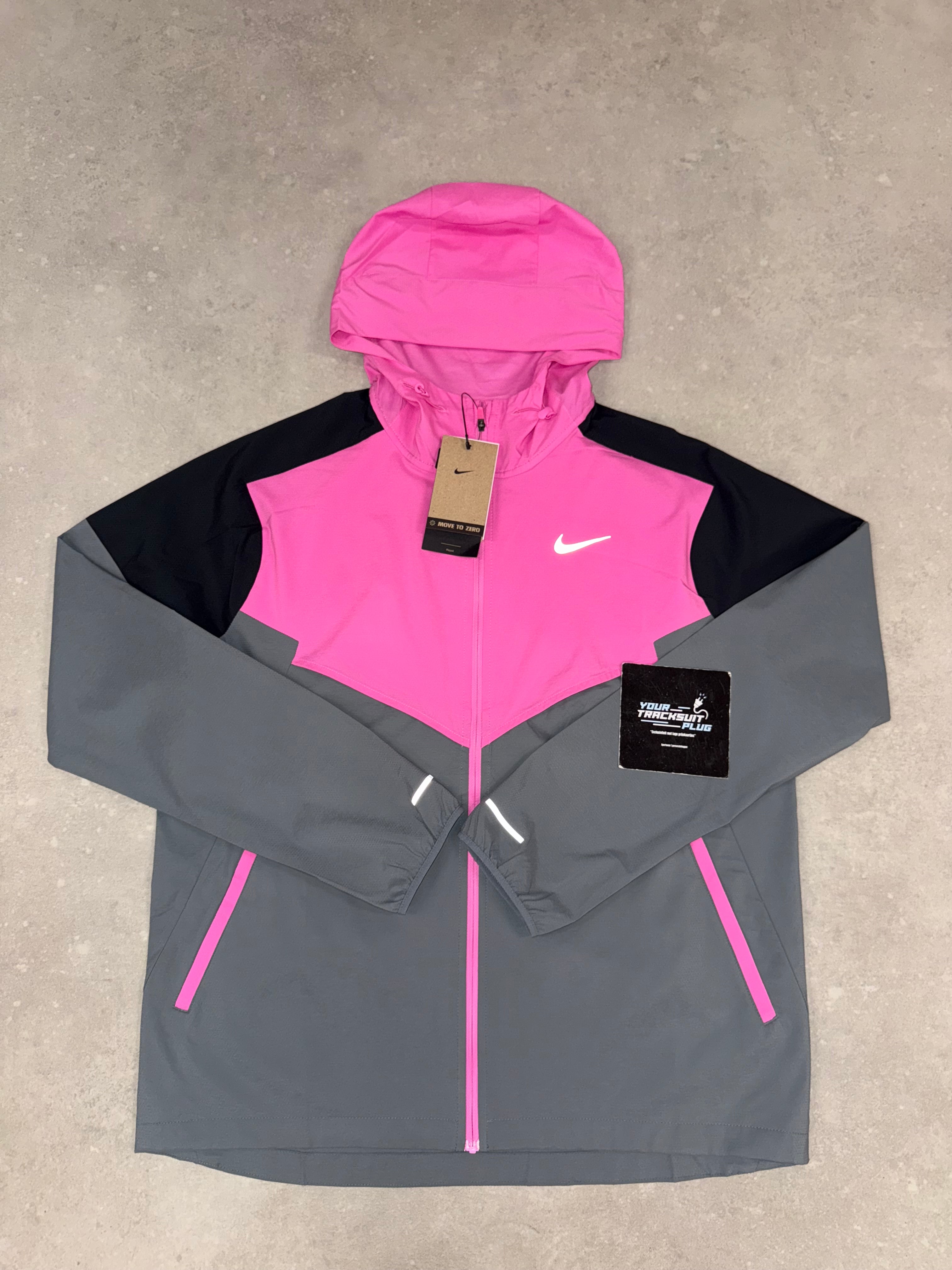 NIKE MILER TRACKSUIT PINK & BLACK