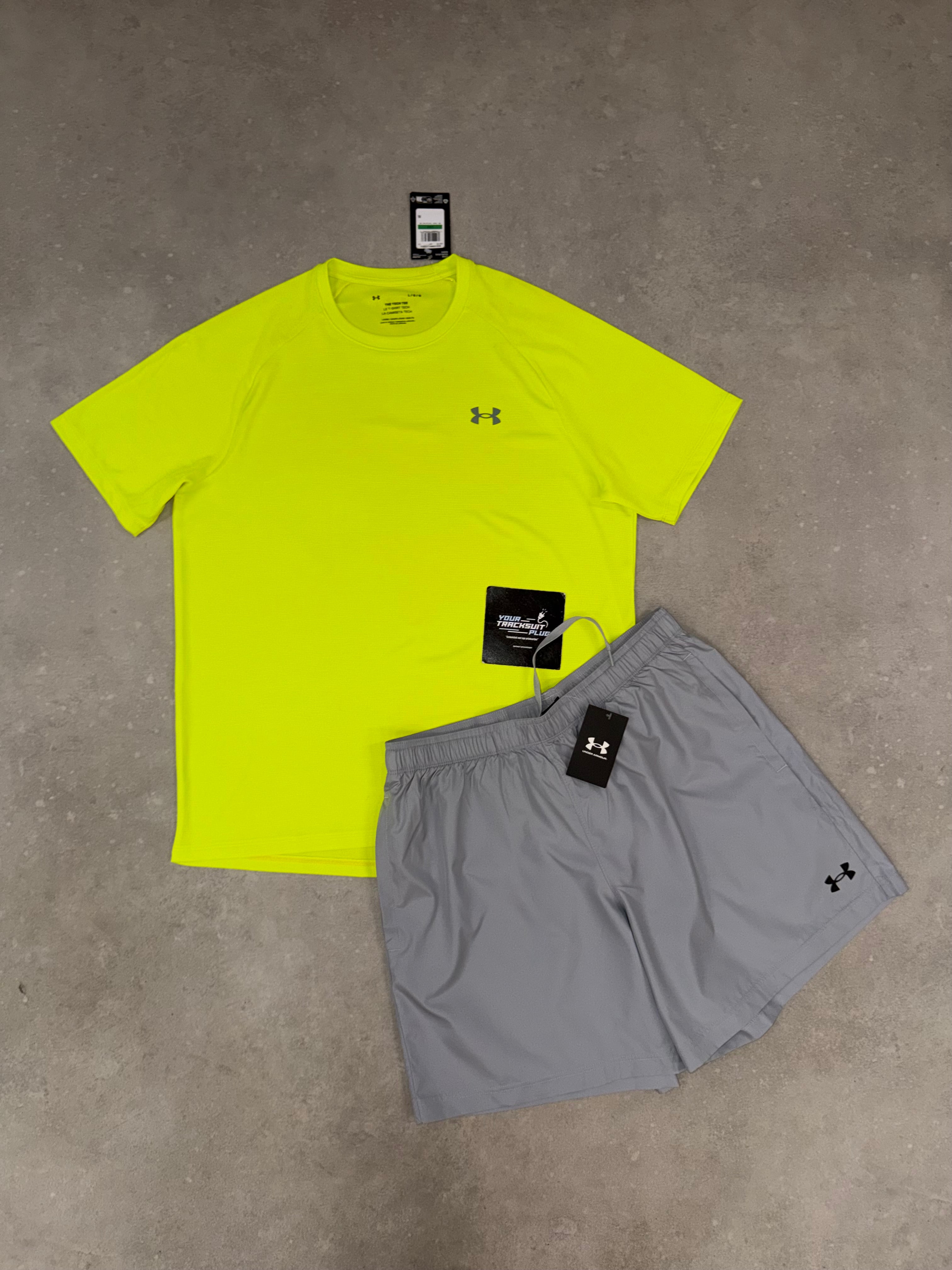 UNDER ARMOUR YELLOW & GREY // SUMMER SET