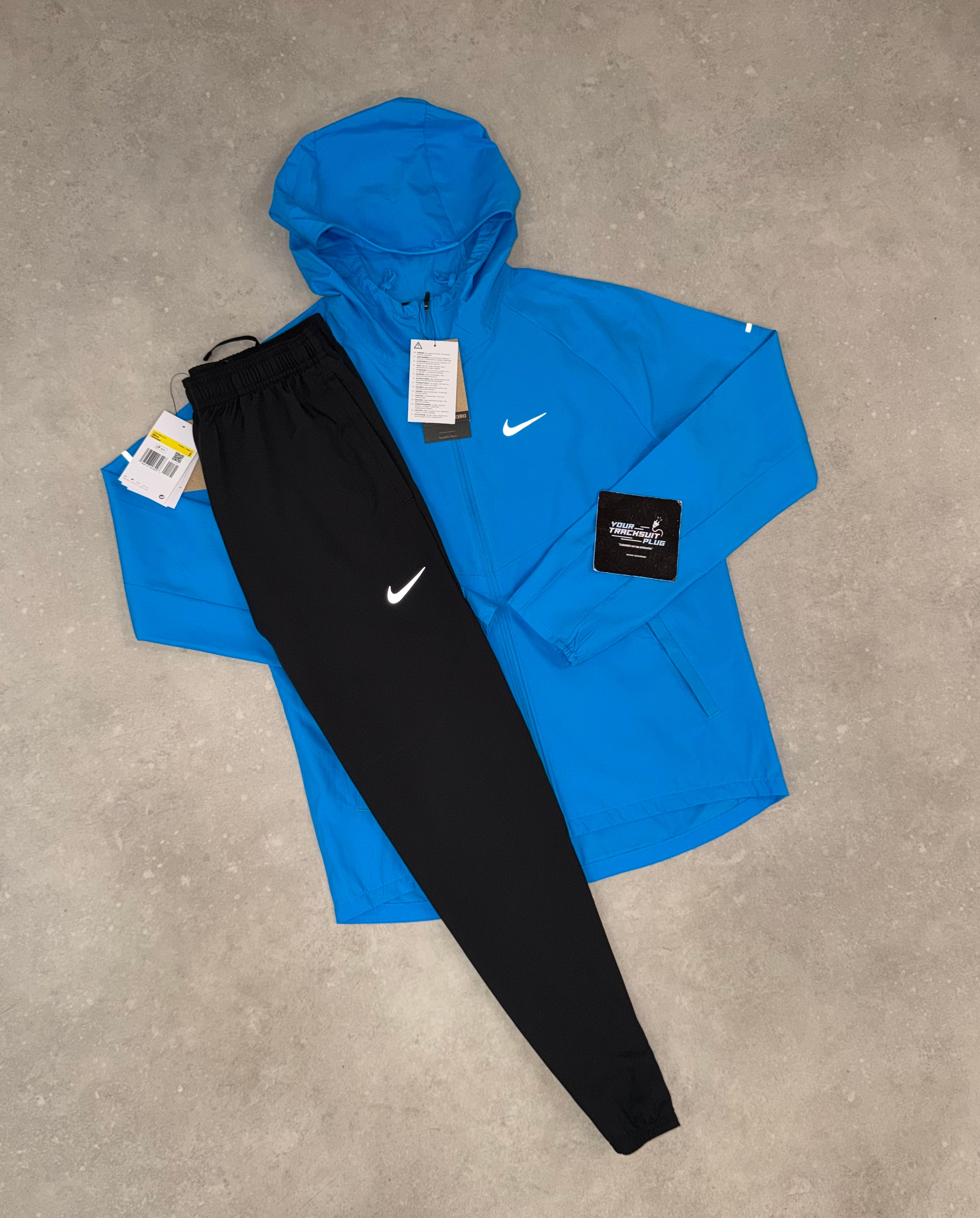 NIKE MILER TRACKSUIT BLUE & BLACK // THE LATEST