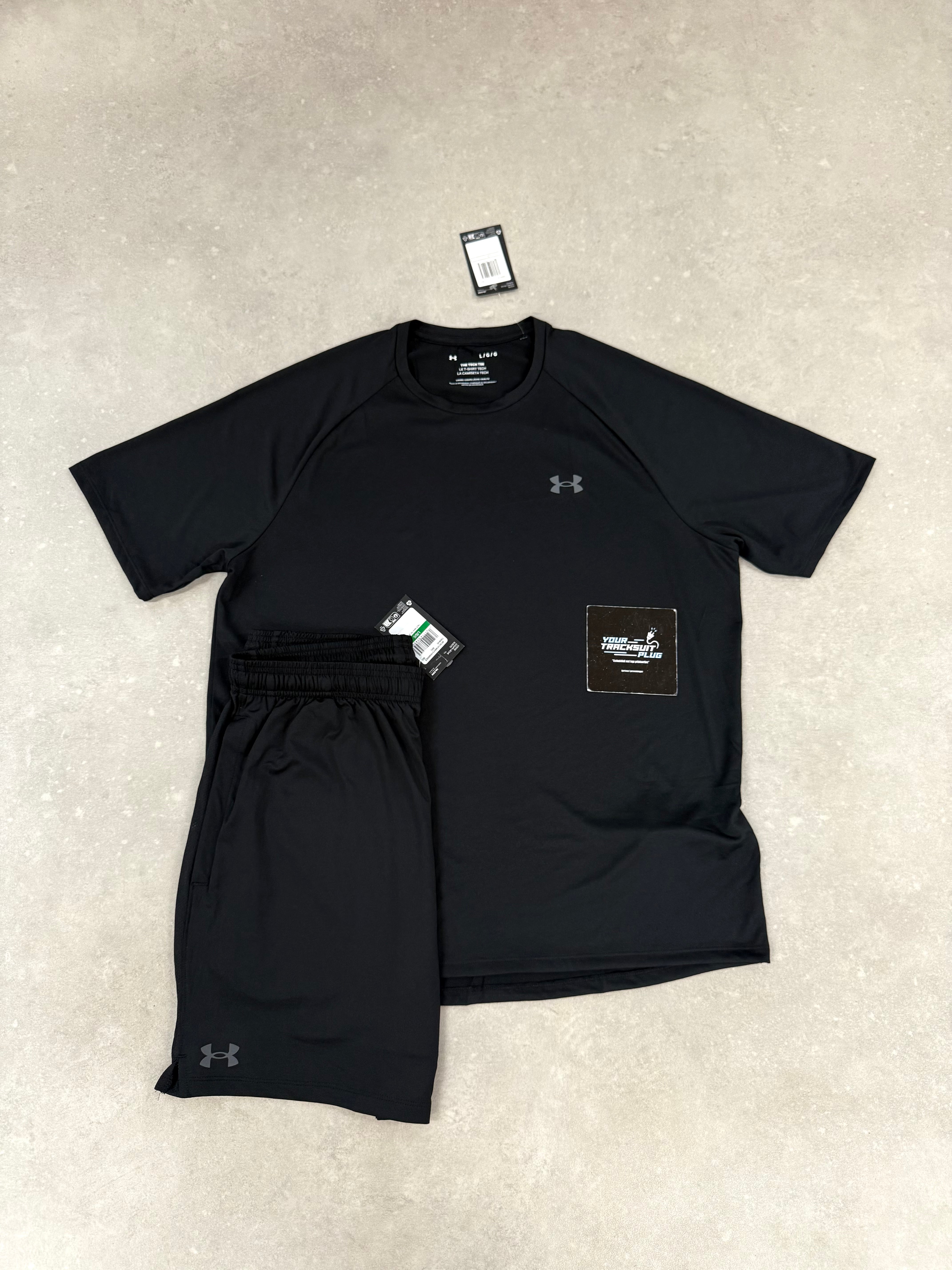 UNDER ARMOUR BLACK ON BLACK // SUMMER SET
