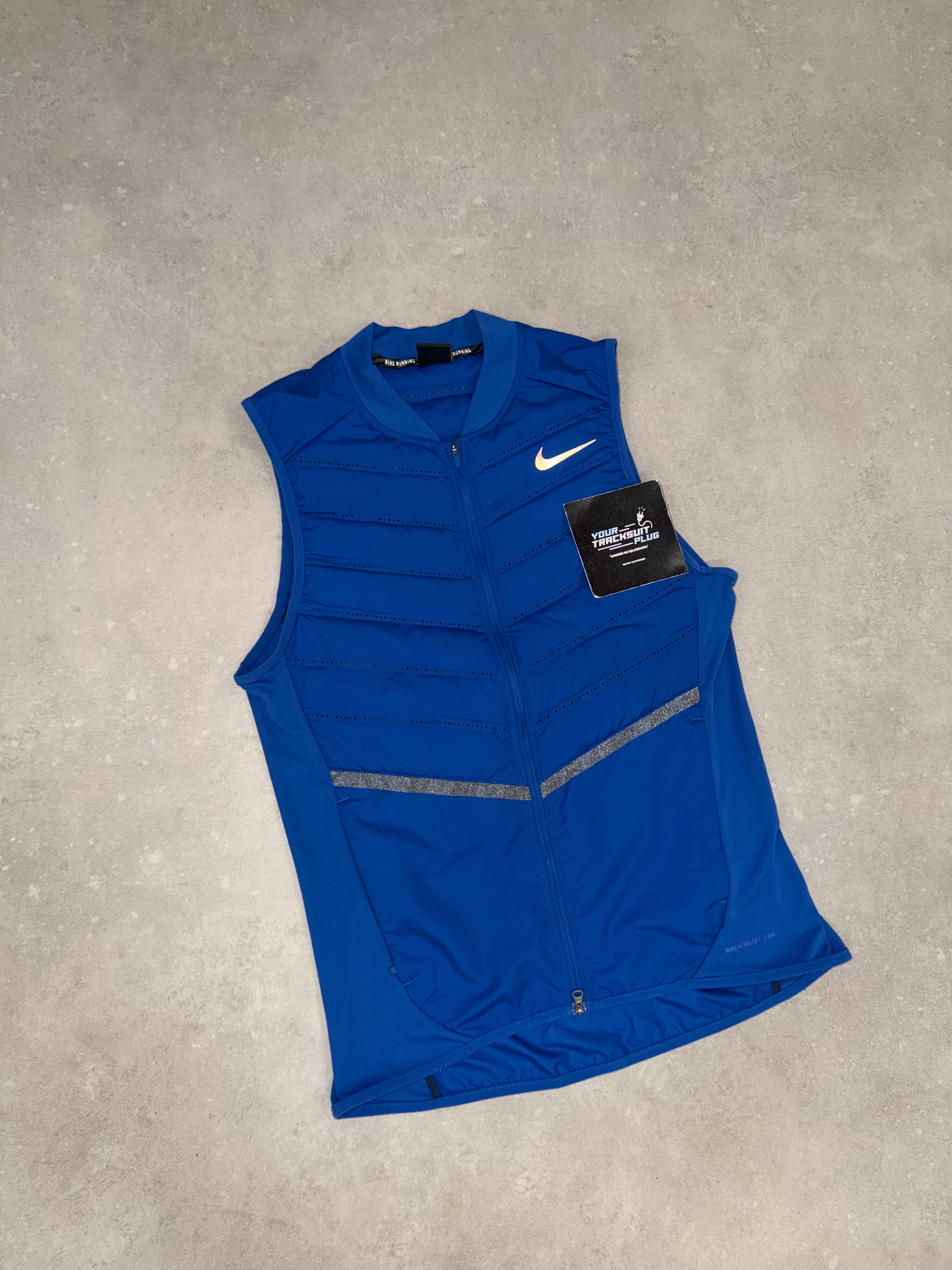 NIKE BODYWARMER BLUE // VERY EXCLUSIVE