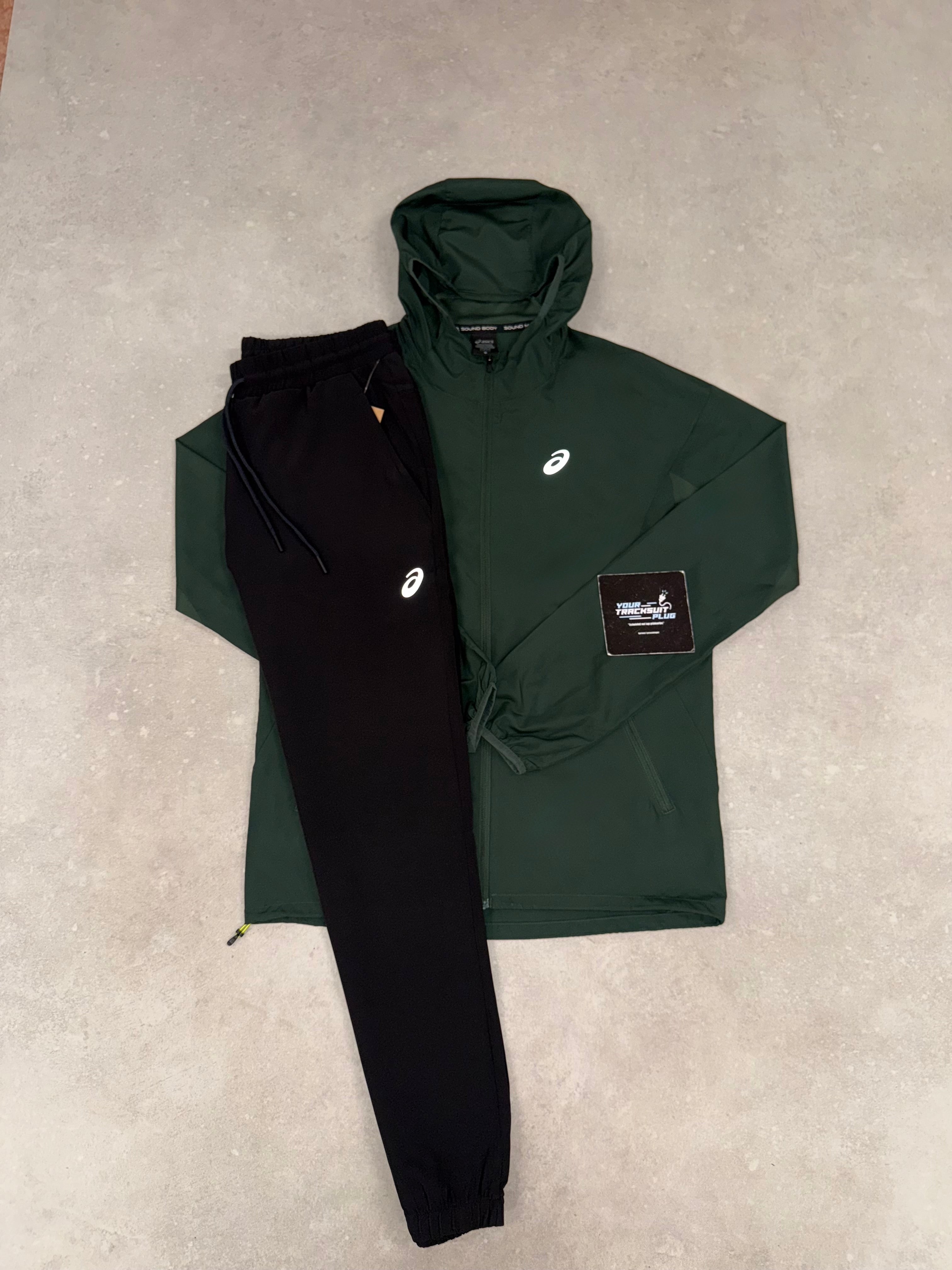 ASICS GREEN & BLACK // VERY VERY EXCLUSIVE