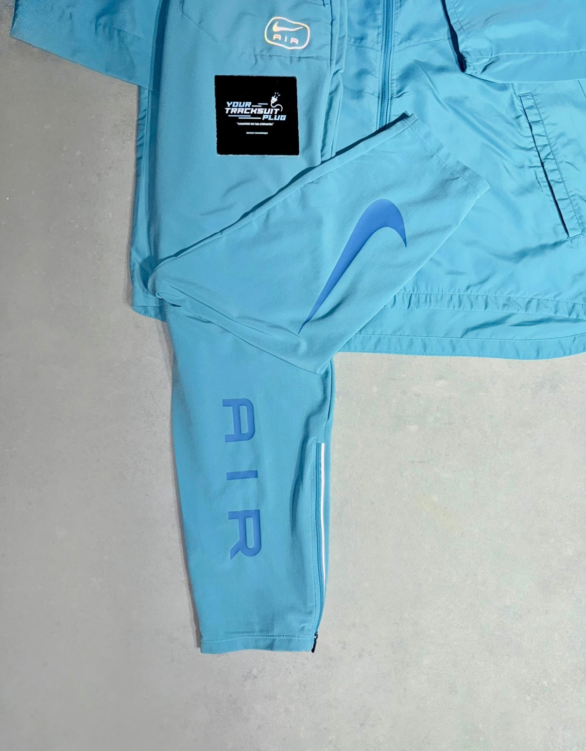 NIKE TRACKSUIT BABY BLUE // VERY EXCLUSIVE