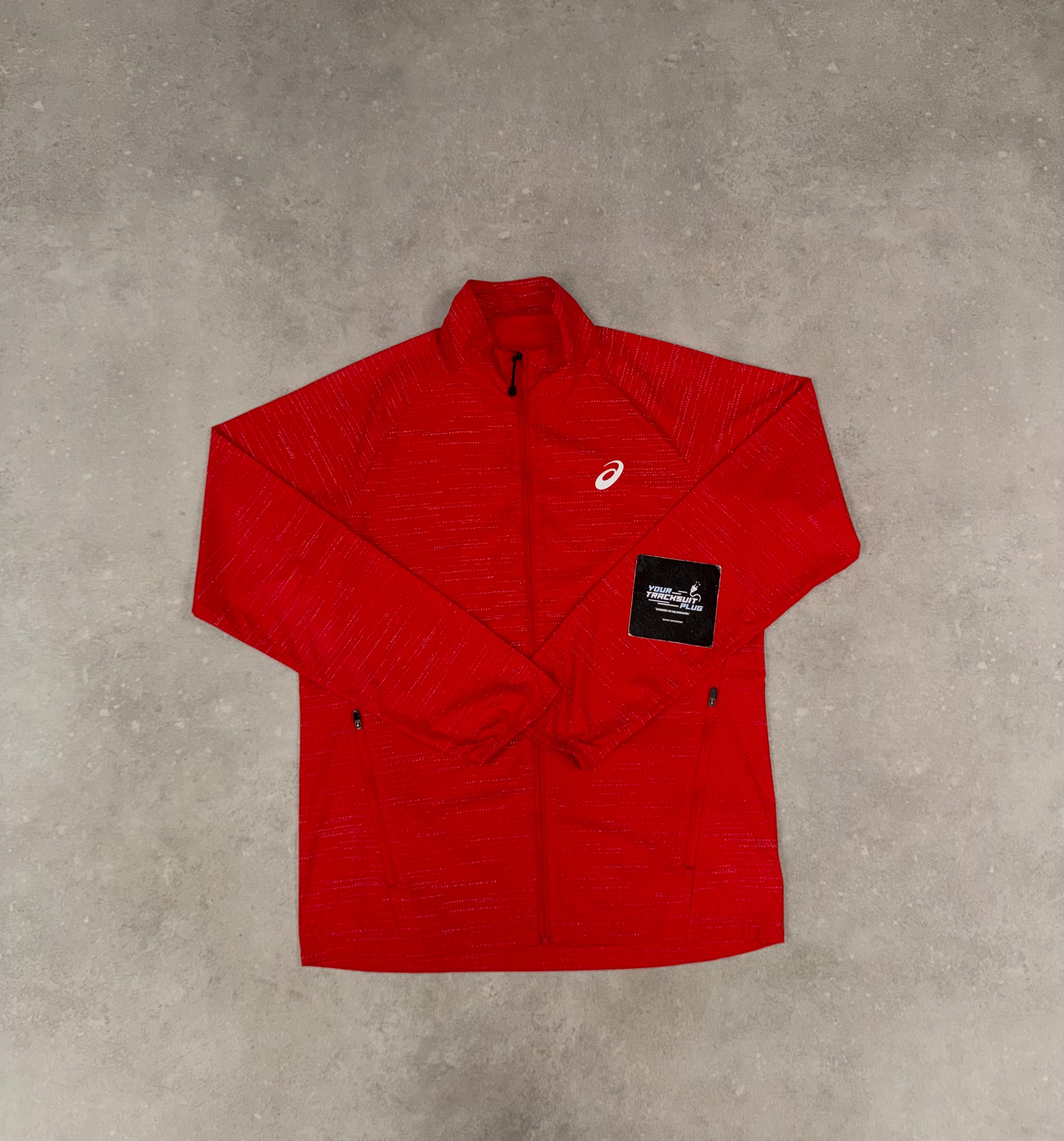 ASICS RED & GREY TRACKSUIT // LIMITED EDITION