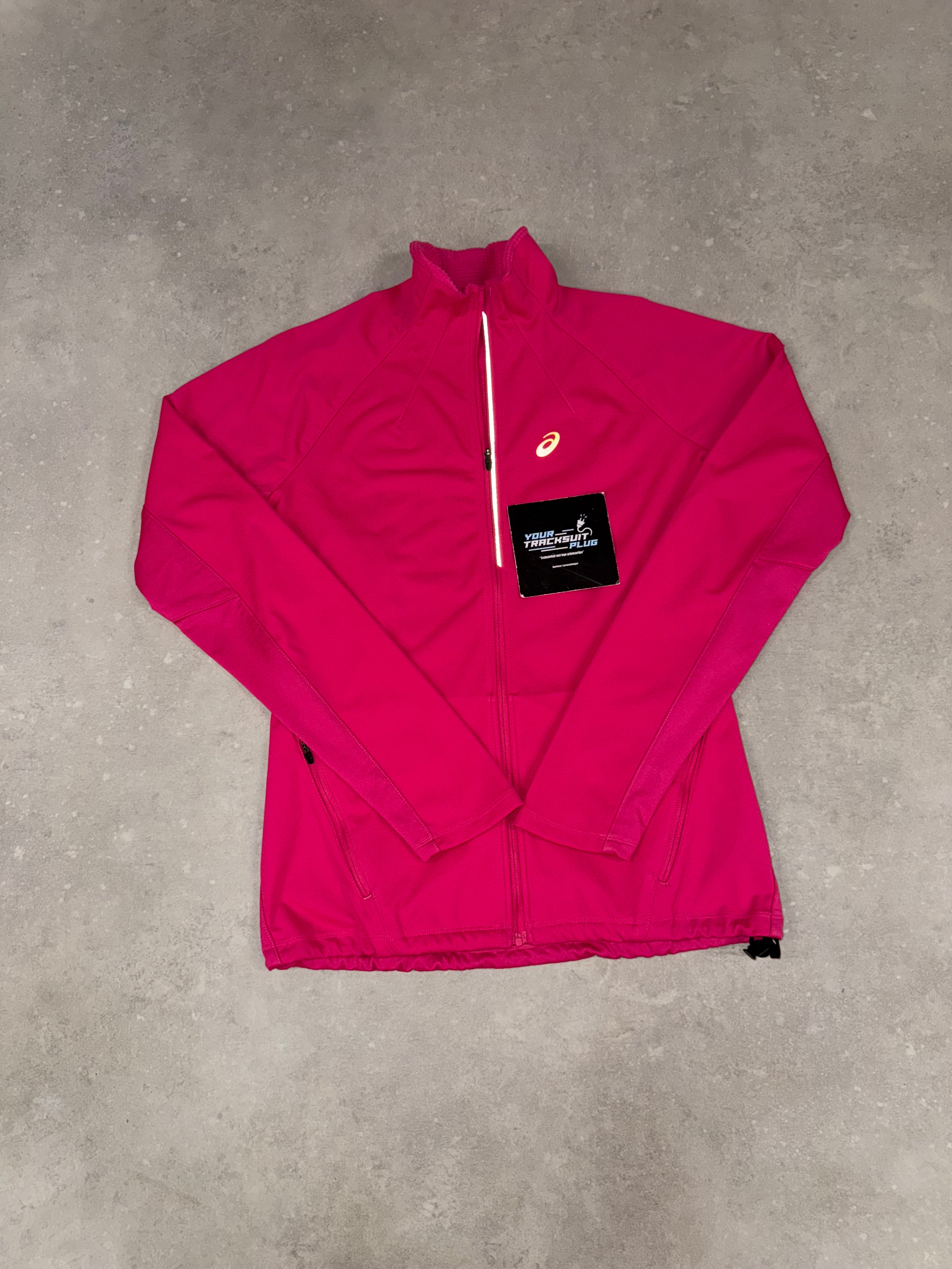 ASICS TRACKSUIT PINK & GREY SOFT-SHELL // VERY EXCLUSIVE