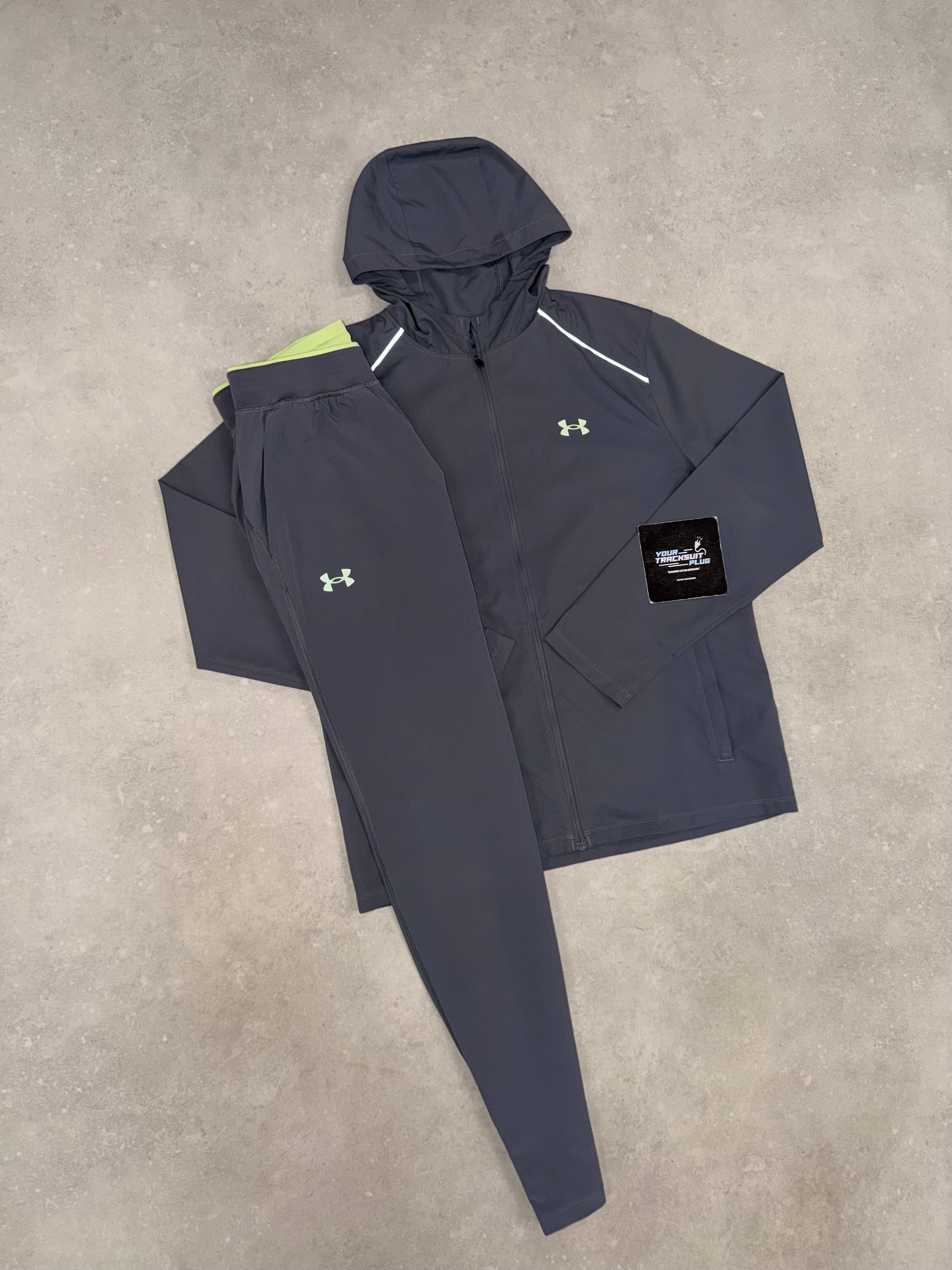 UNDER ARMOUR TRACKSUIT YELLOW & GREY // LIMITED EDITION