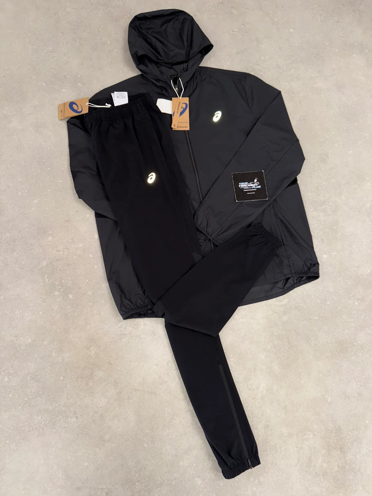 ASICS TRACKSUIT BLACK