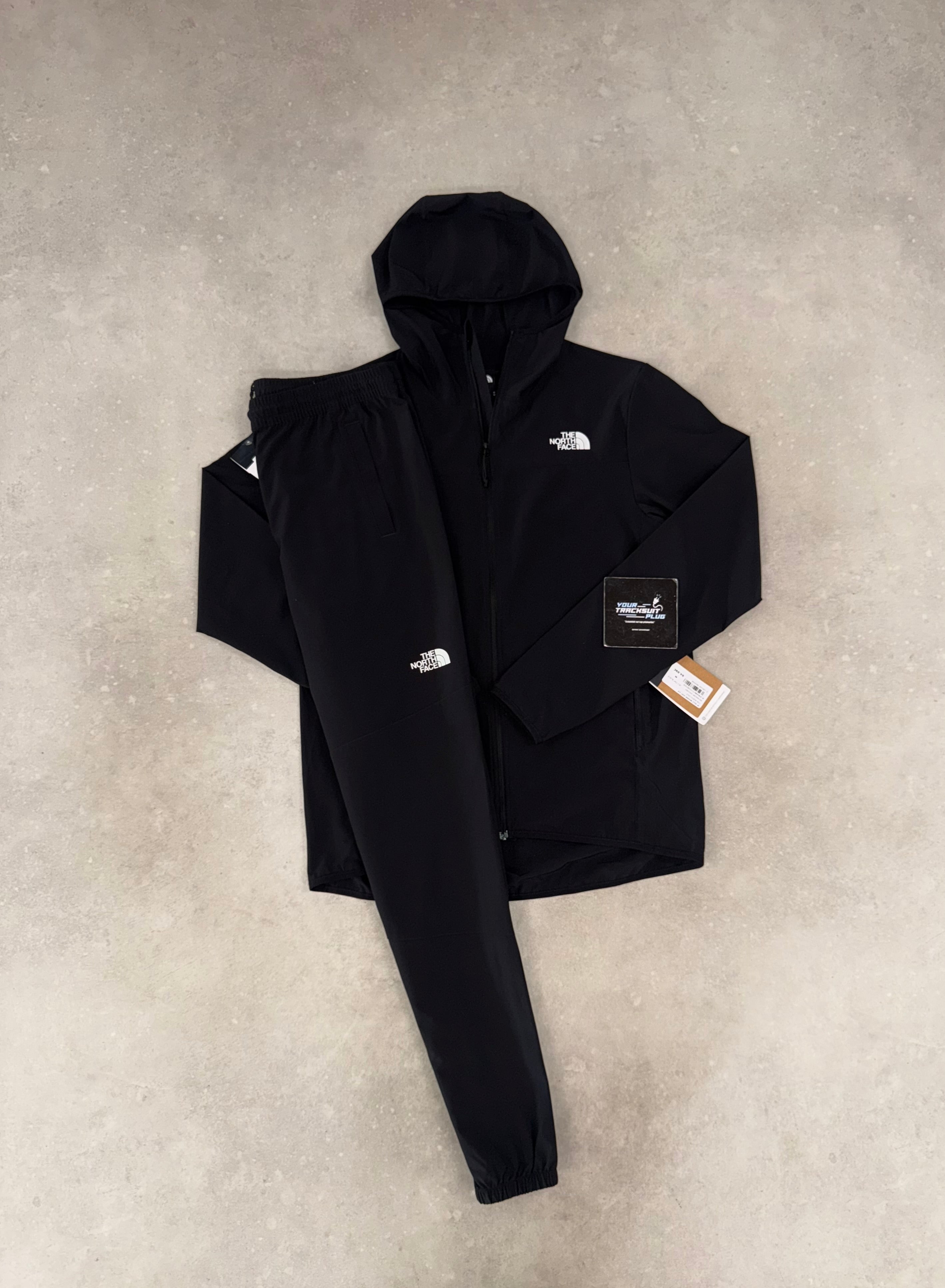 NORTH FACE TRACKSUIT BLACK // THE LATEST
