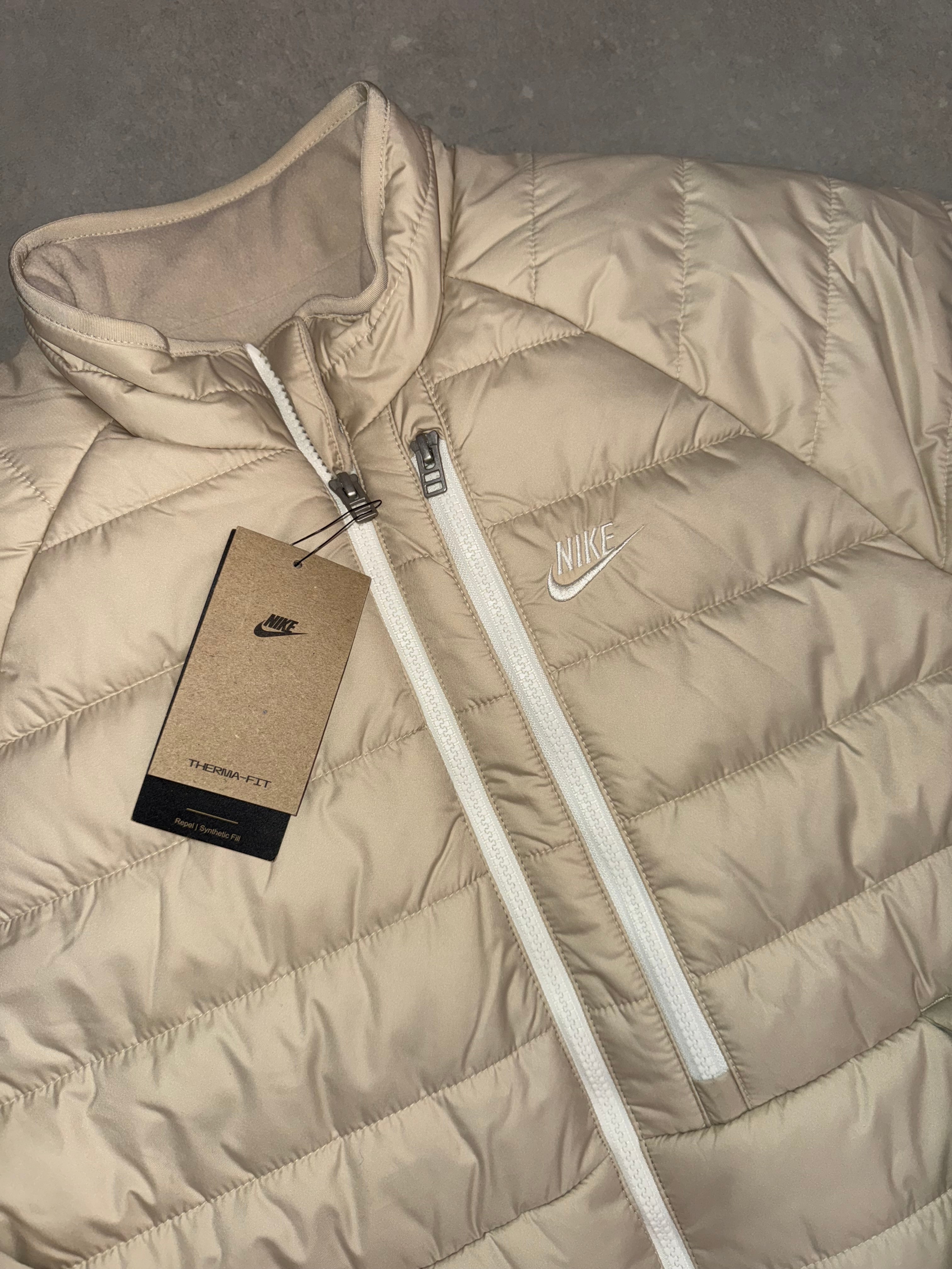 NIKE JACKET BEIGE