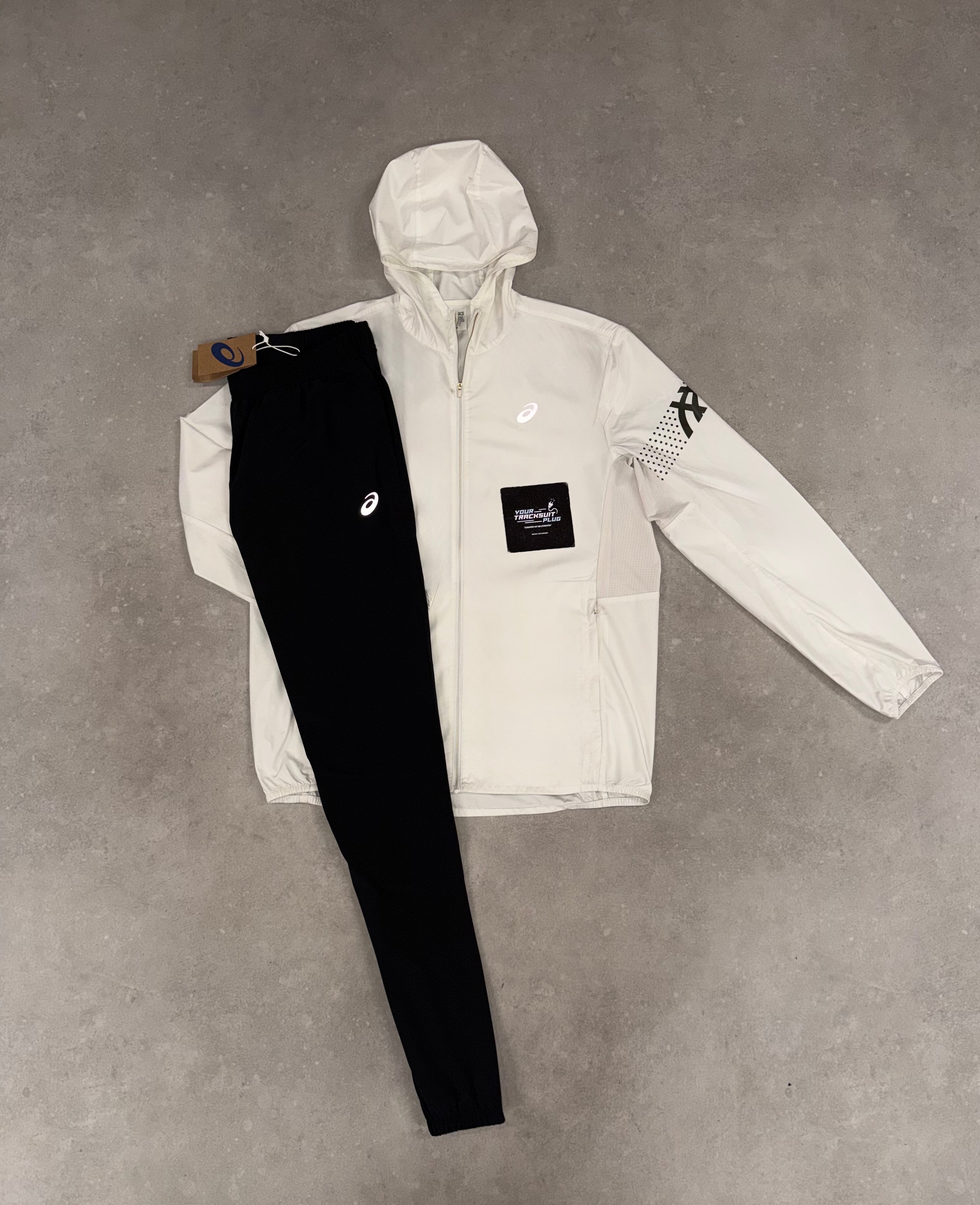 ASICS CRÈME & BLACK TRACKSUIT // LIMITED EDITION