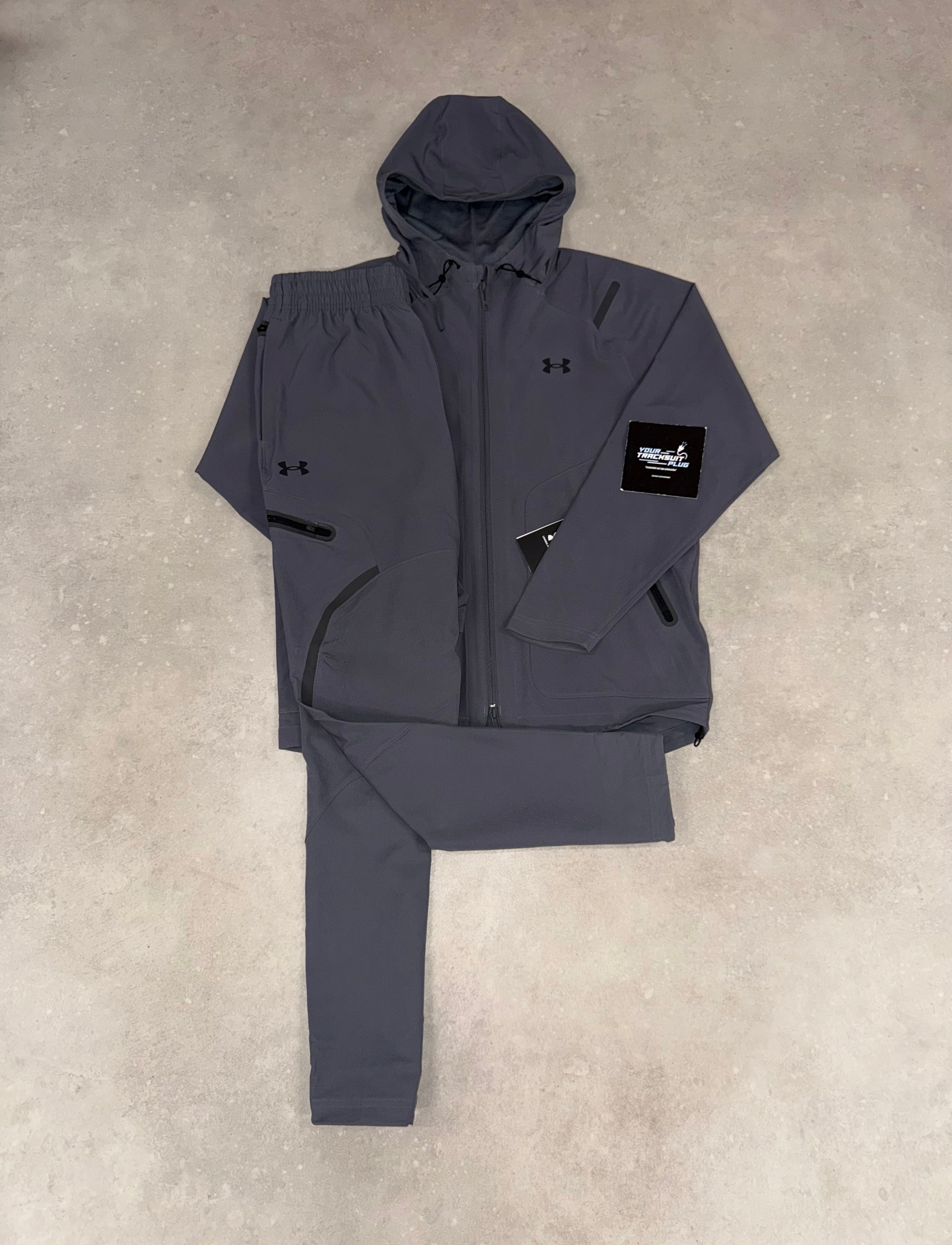 UNDER ARMOUR CARGO GREY TRACKSUIT