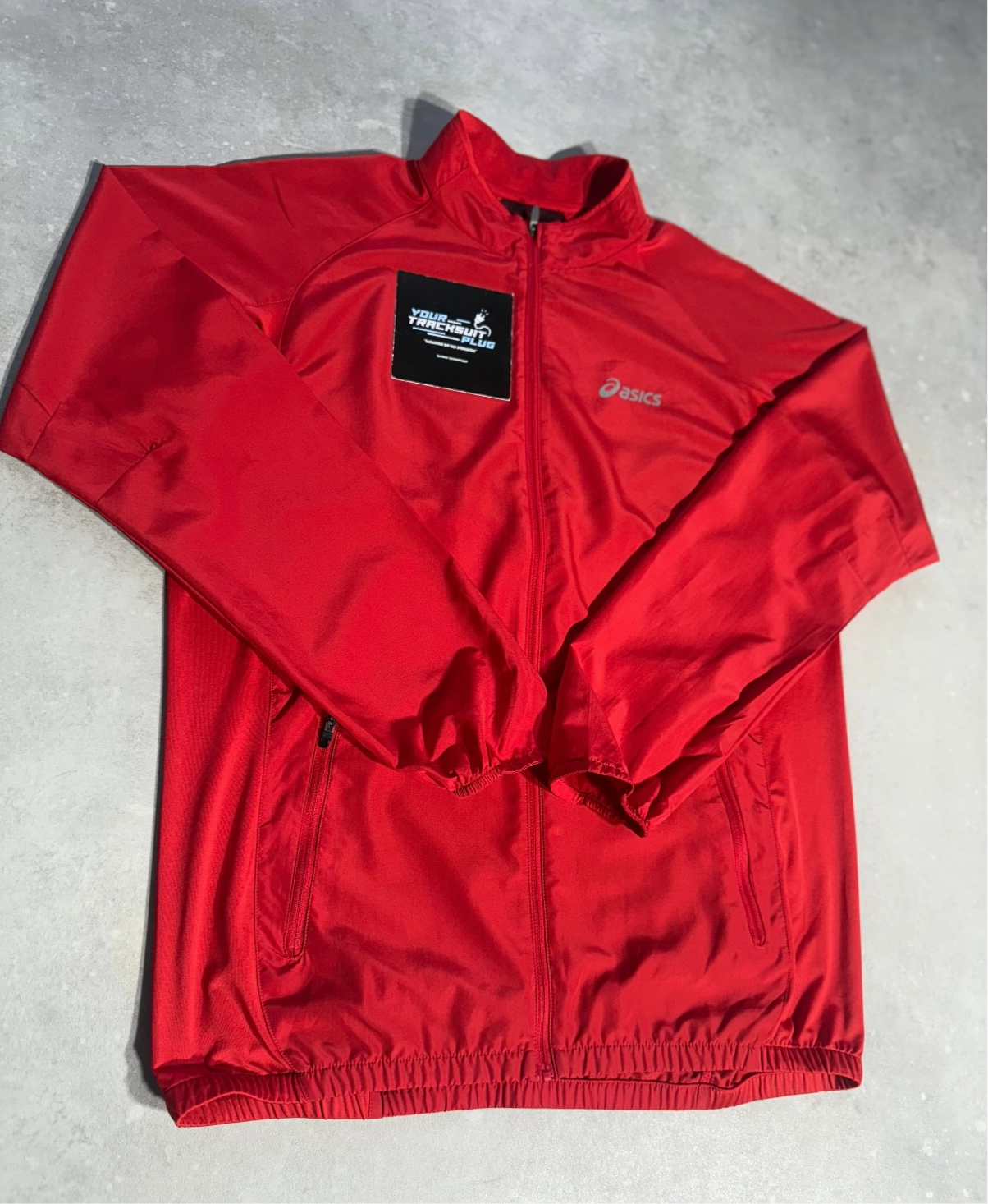 ASICS TRACKSUIT // RED EXCLUSIVE