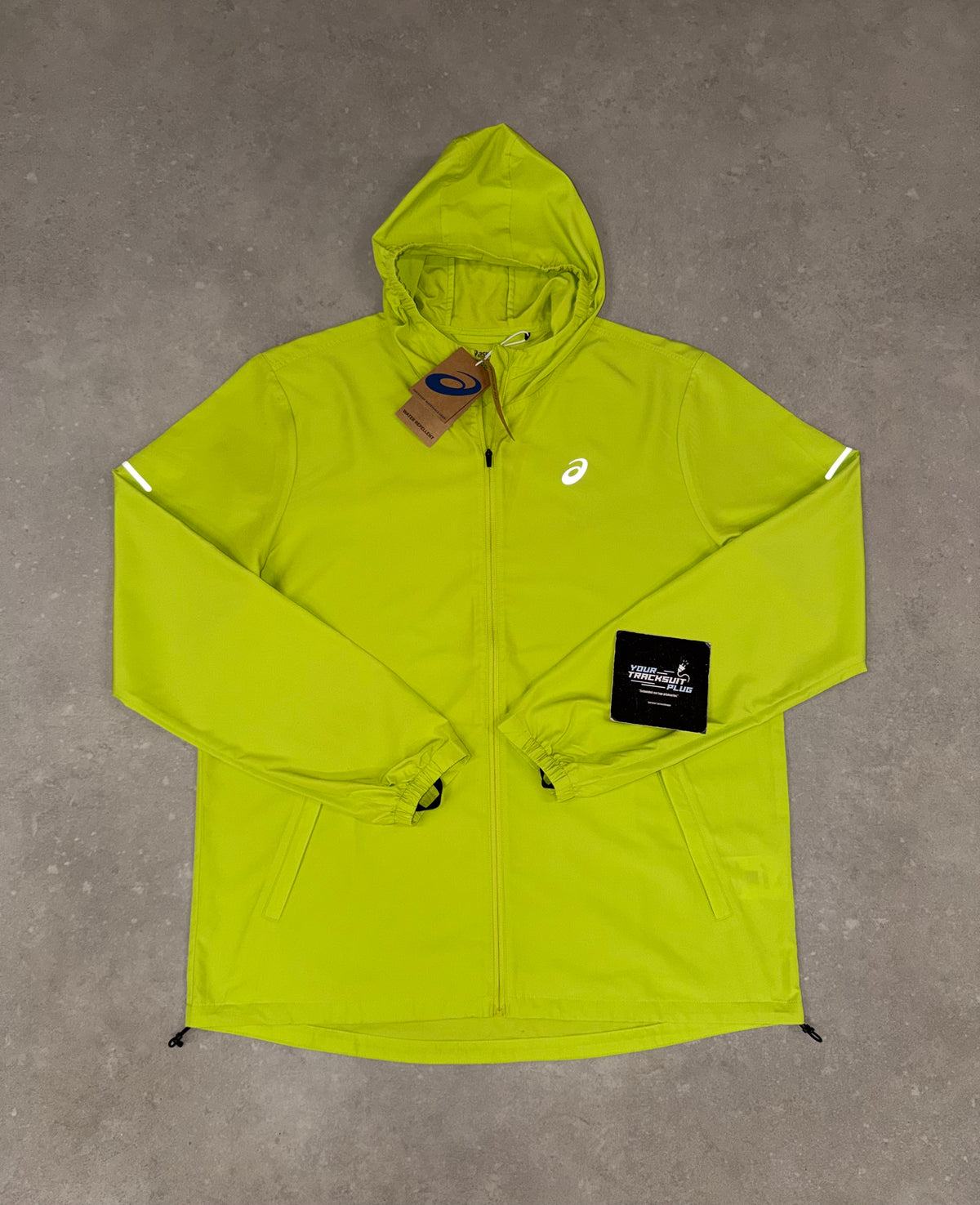 ASICS TRACKSUIT NEON LIME & GREY // THE LATEST