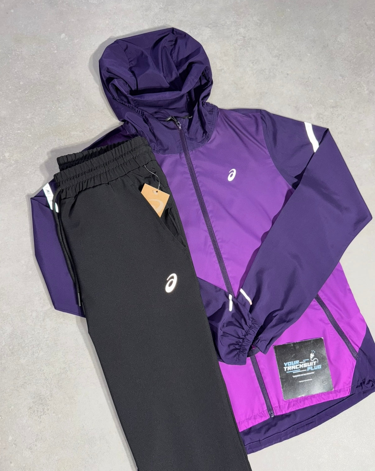 ASICS LITE SHOW TRACKSUIT PURPLE // VERY EXCLUSIVE