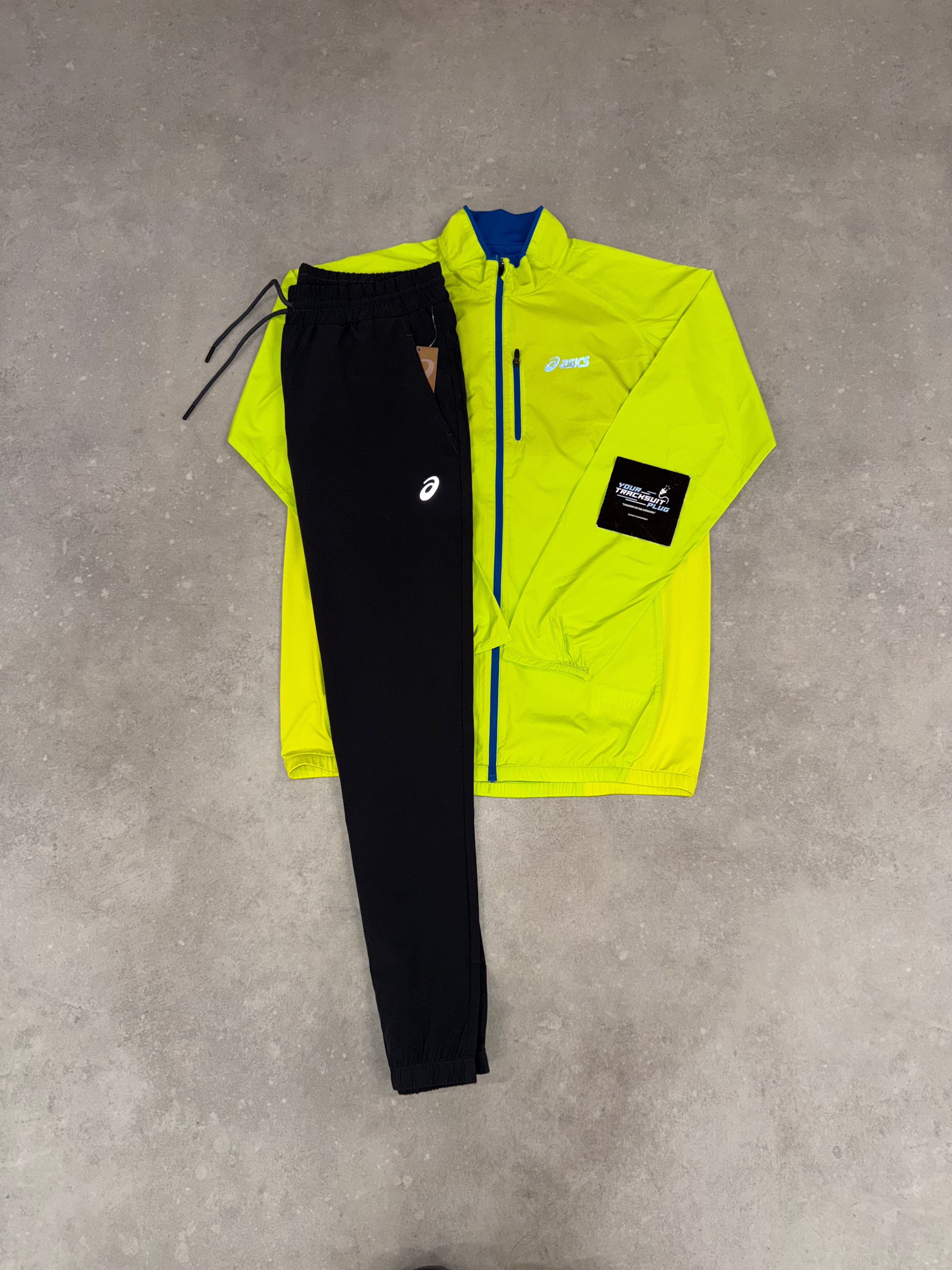 ASICS TRACKSUIT YELLOW & GREY // LIMITED EDITION