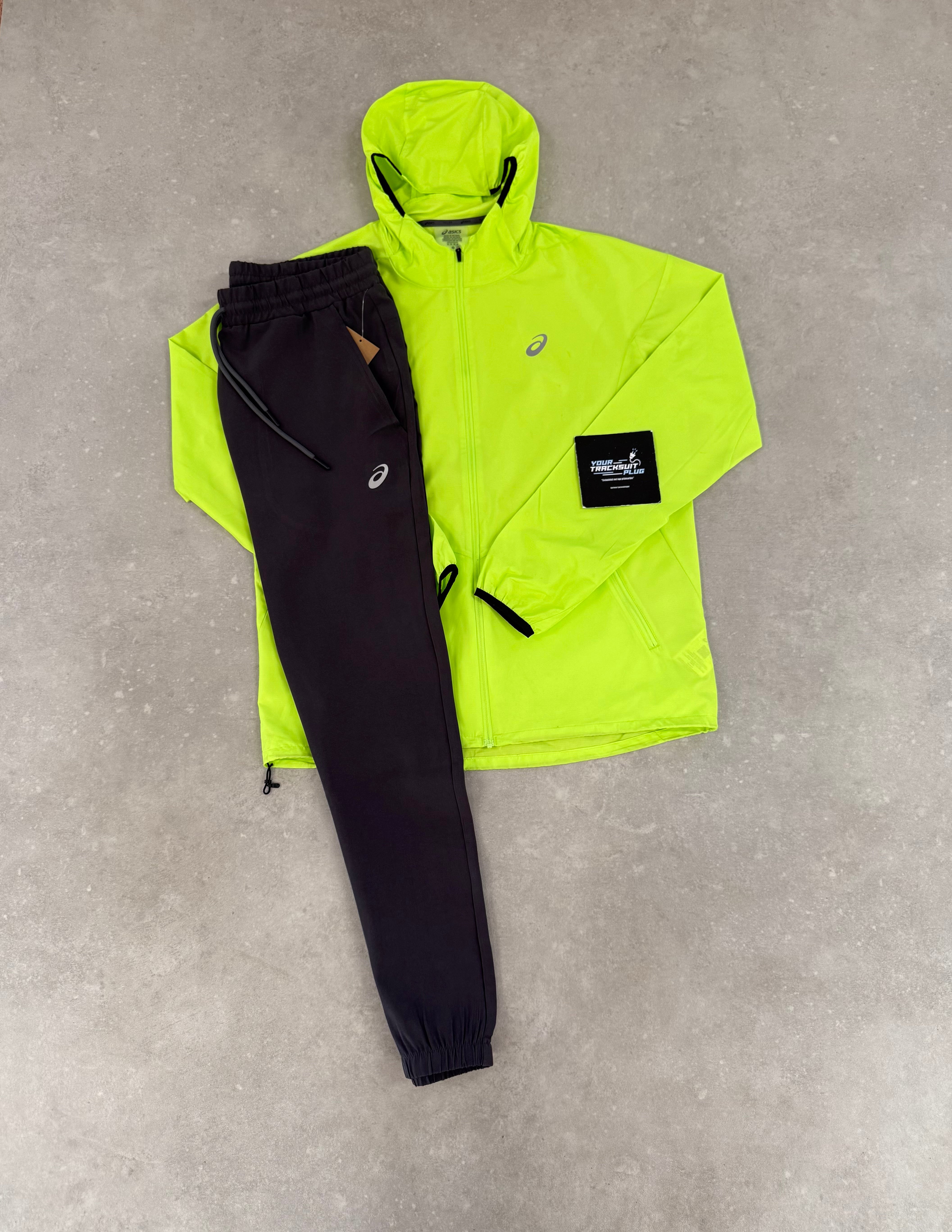 ASICS YELLOW & GREY TRACKSUIT // EXCLUSIVE COLOR