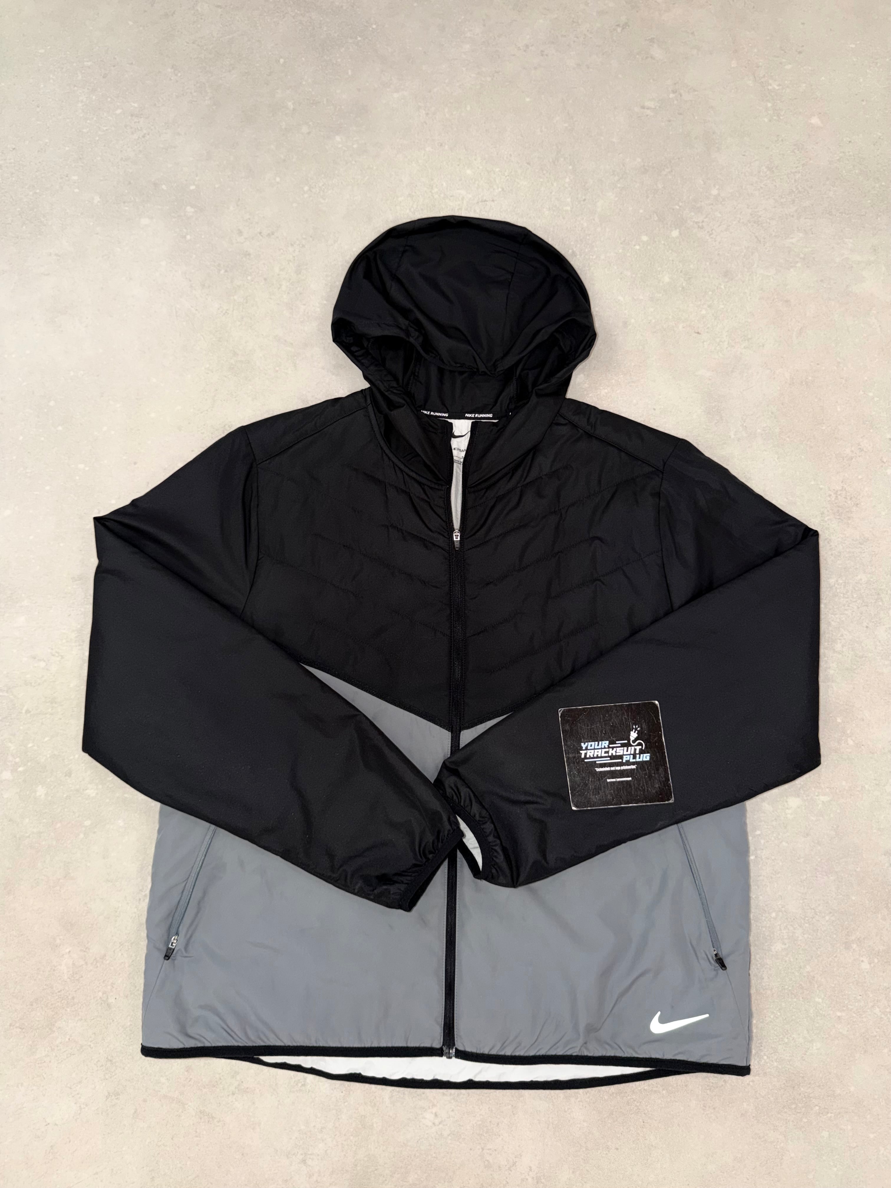 NIKE TRACKSUIT GREY & BLACK // THE LATEST