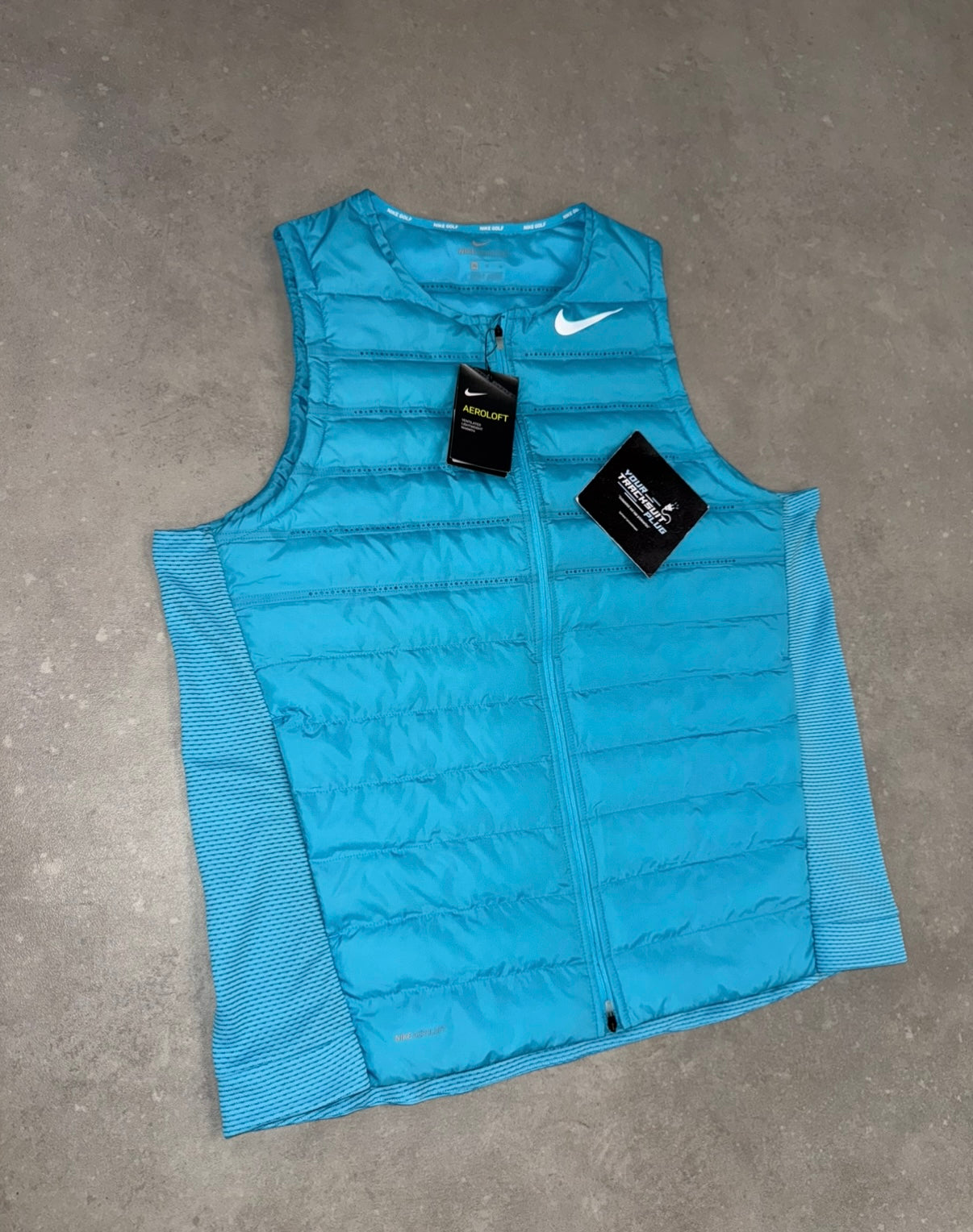 NIKE BODYWARMER BLUE // VERY EXCLUSIVE