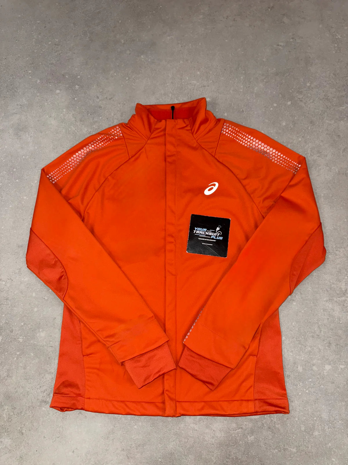 ASICS SOFT-SHELL ORANGE TRACKSUIT // VERY EXCLUSIVE