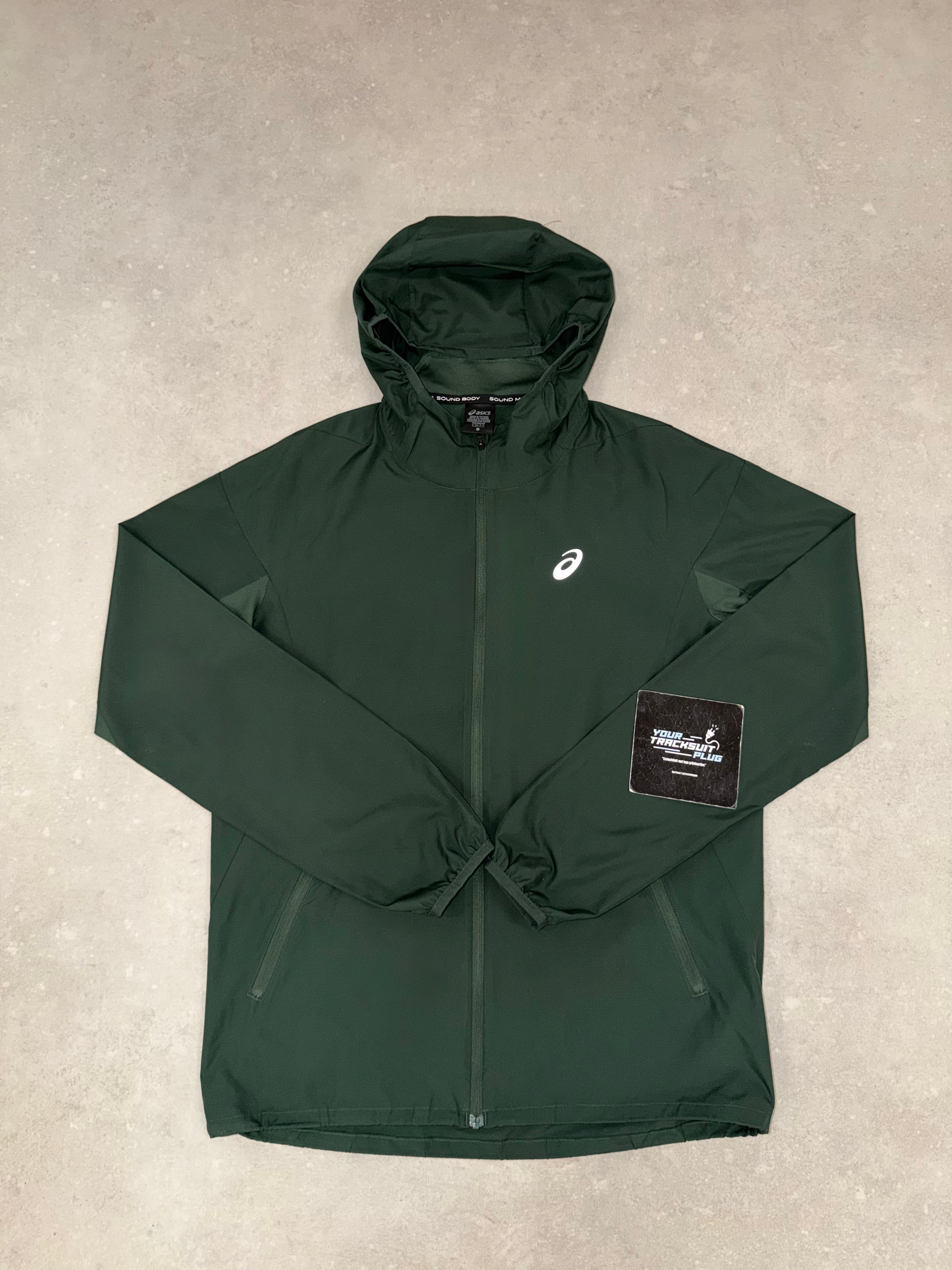 ASICS GREEN & BLACK TRACKSUIT // VERY EXCLUSIVE