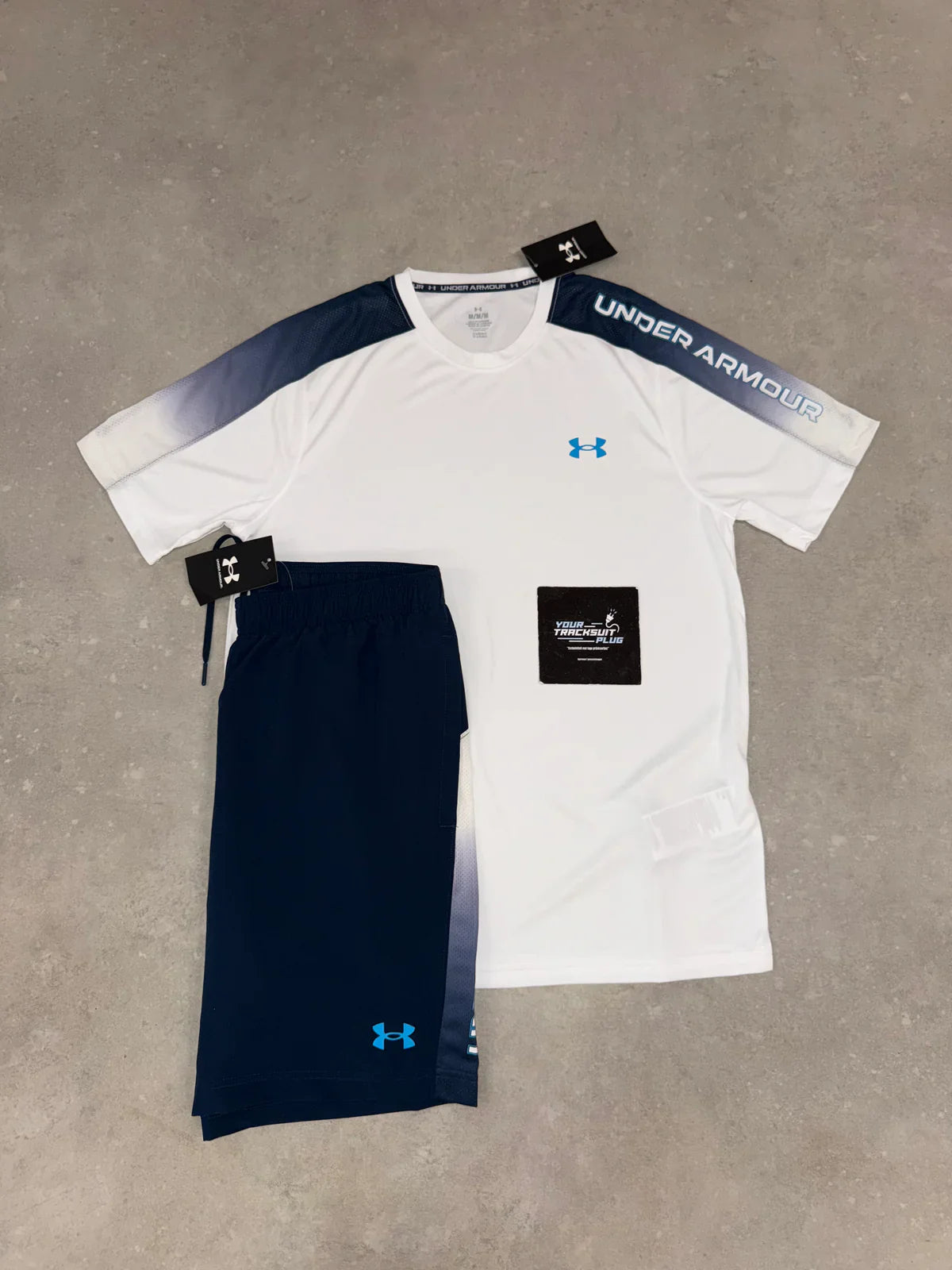 UNDER ARMOUR SUMMER SET WHITE & BLUE // THE LATEST
