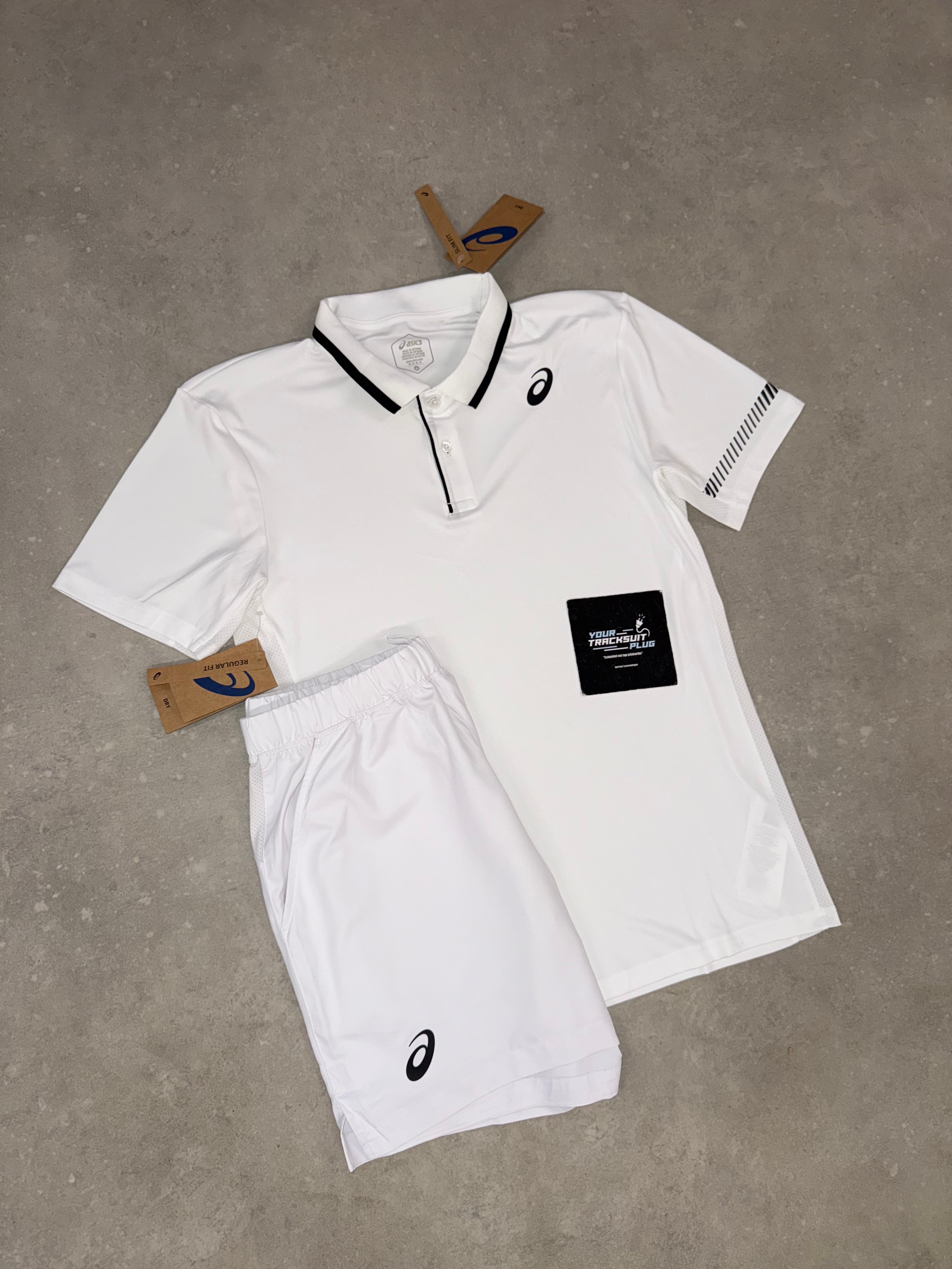 ASICS POLO SUMMER SET WHITE // VERY EXCLUSIVE