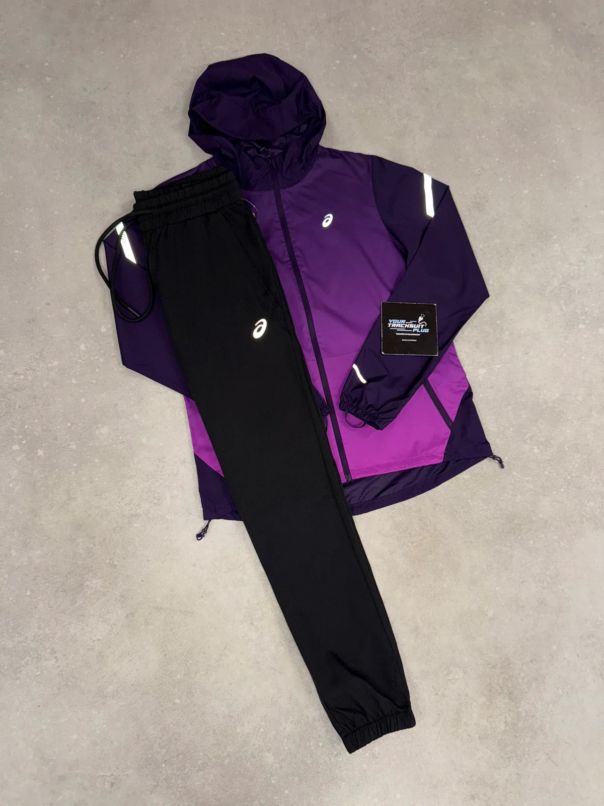ASICS TRACKSUIT LITE SHOW PURPLE // VERY EXCLUSIVE
