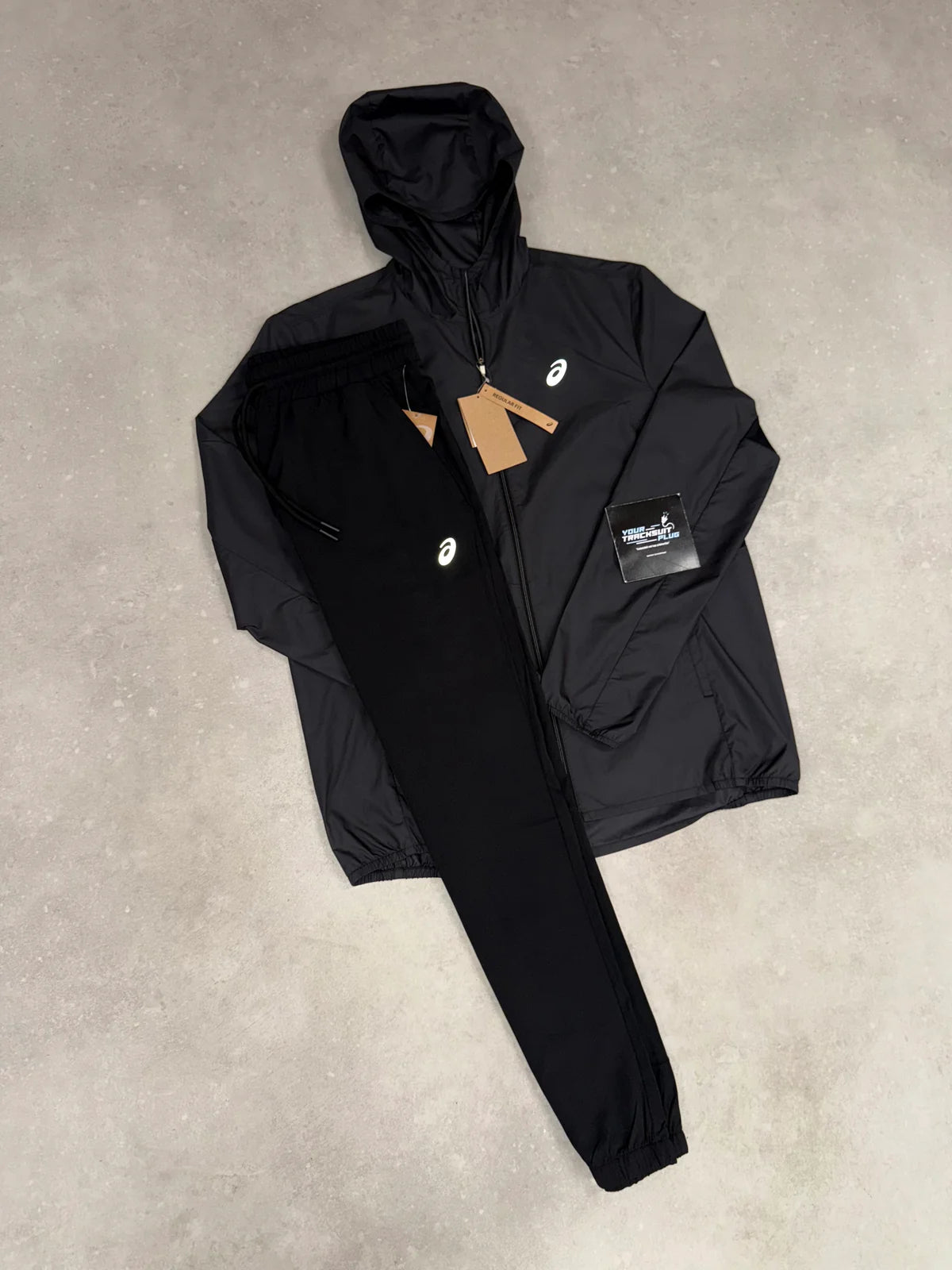 ASICS TRACKSUIT // BLACK ON BLACK