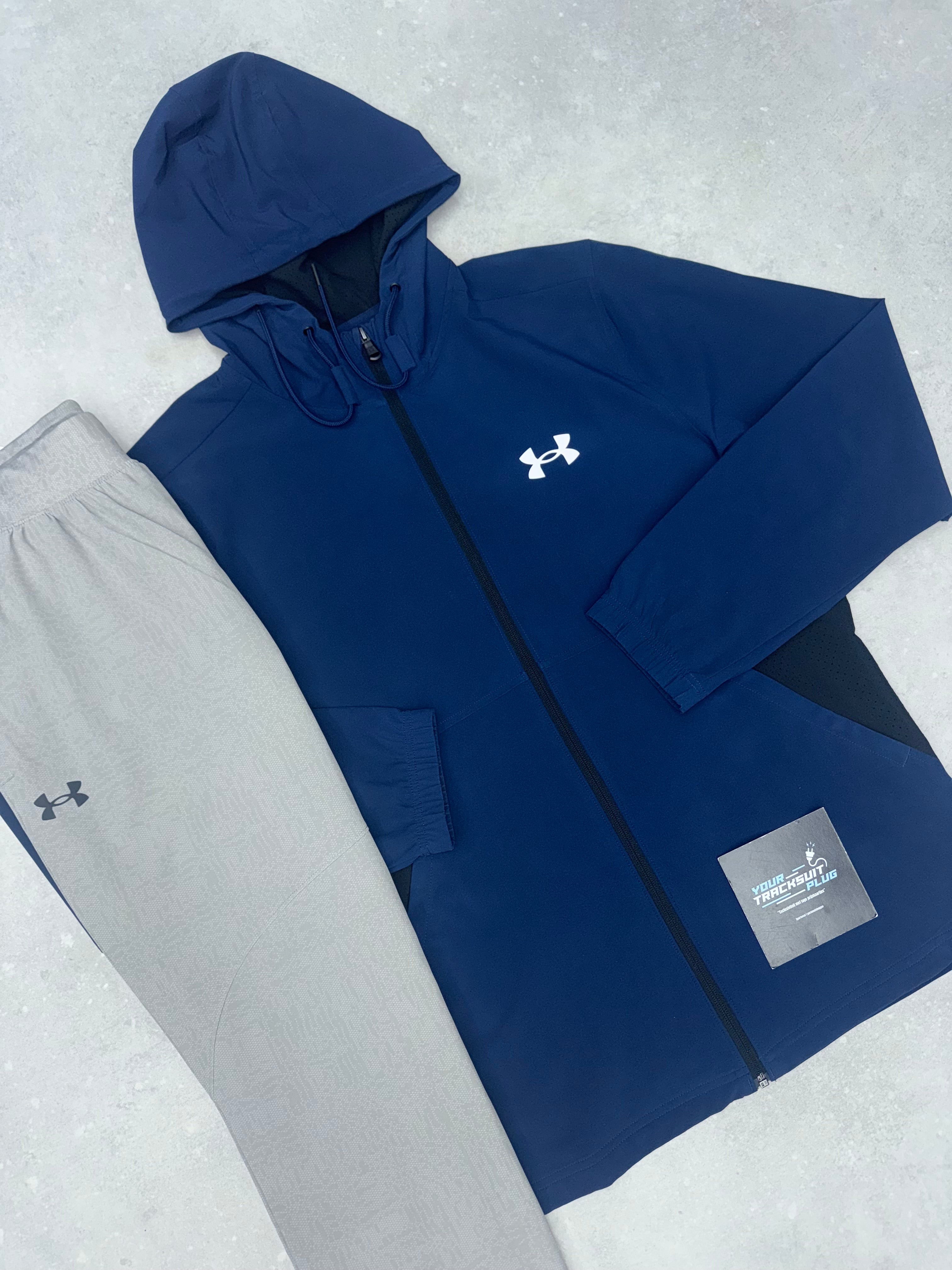 UNDER ARMOUR BLUE TRACKSUIT // EXCLUSIVE