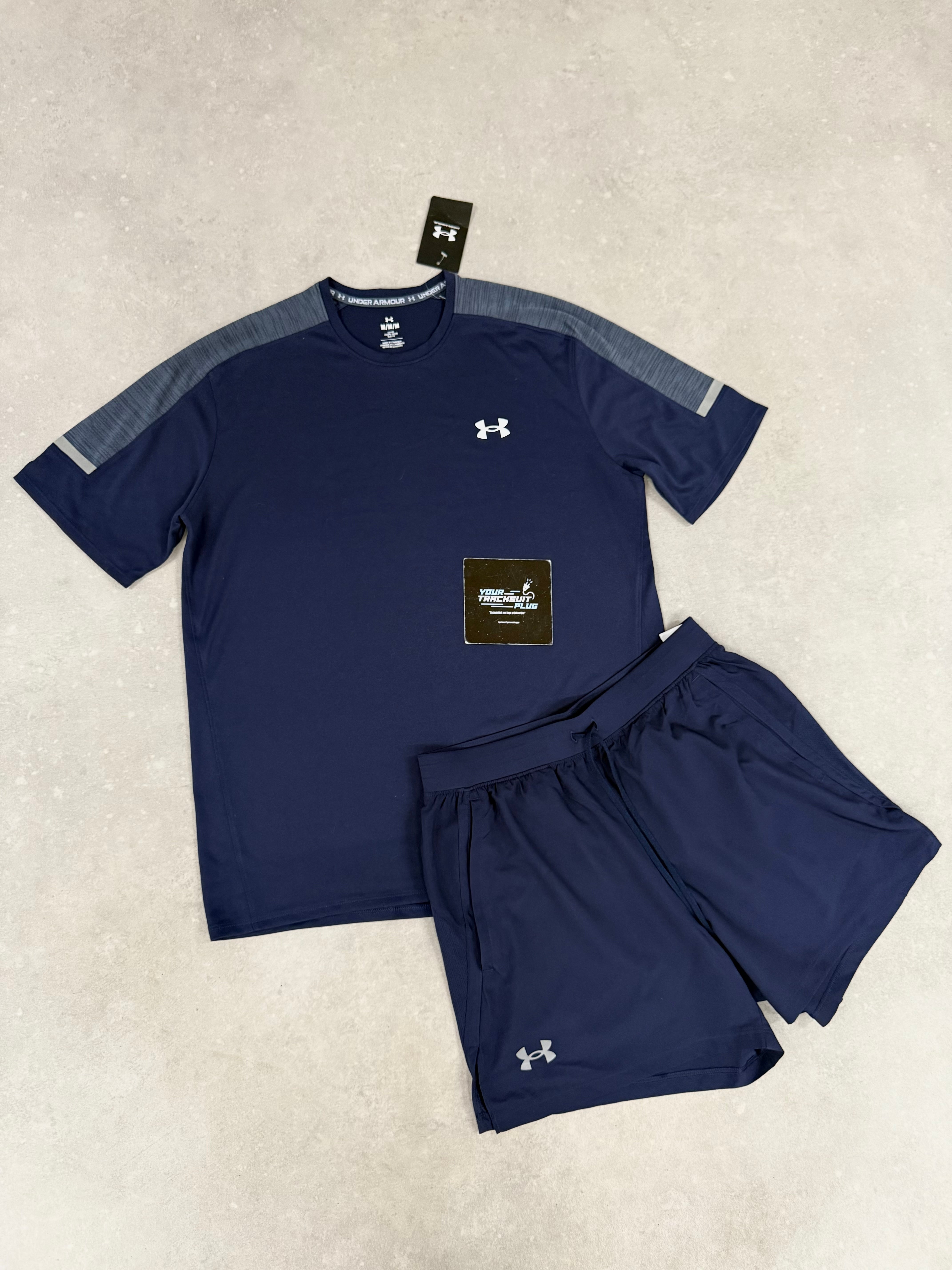 UNDER ARMOUR NAVY BLUE // SUMMER SET
