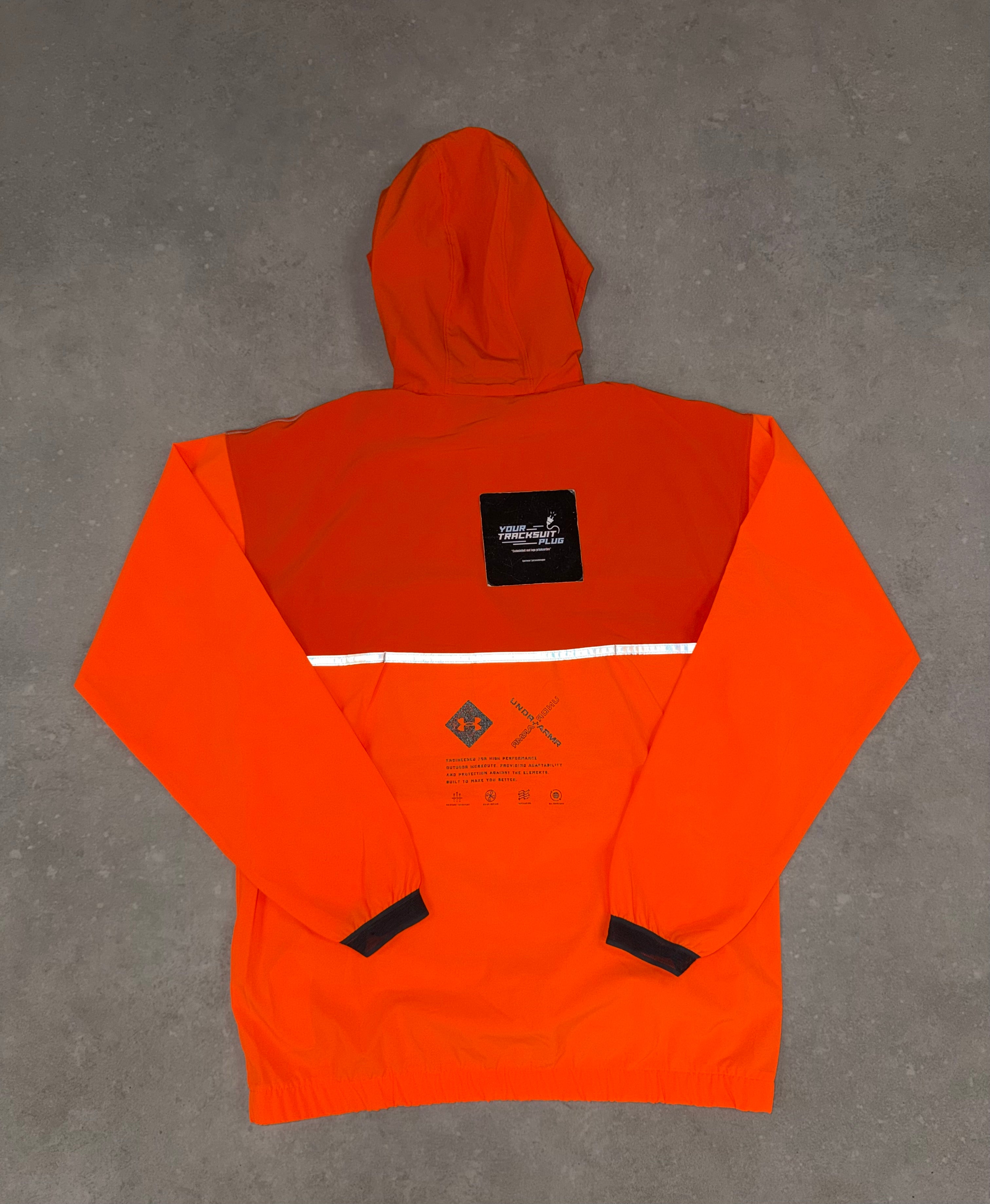 UNDER ARMOUR CARGO BLACK & ORANGE TRACKSUIT // VERY EXCLUSIVE