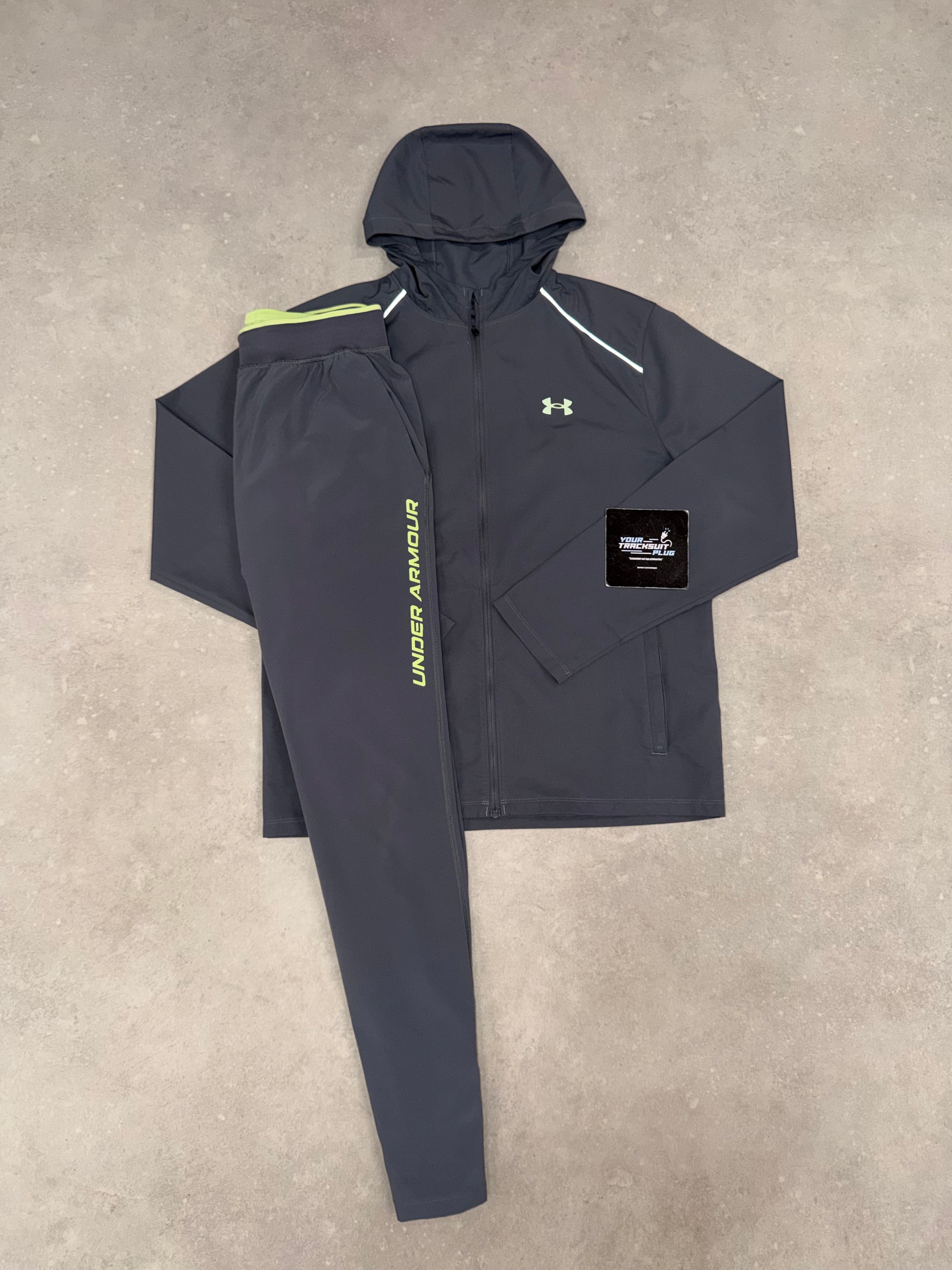 UNDER ARMOUR TRACKSUIT YELLOW & GREY // LIMITED EDITION