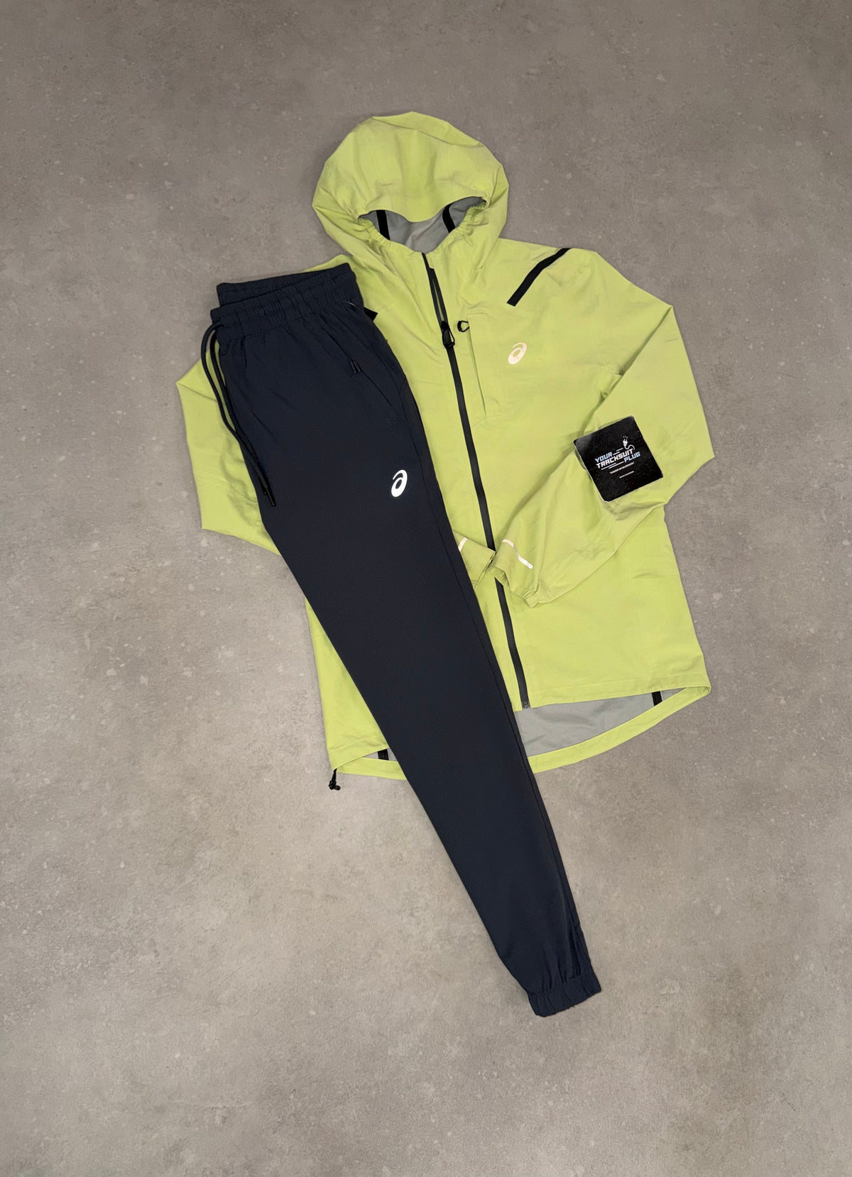 ASICS SOFT-SHELL YELLOW & GREY // EXCLUSIVE EDITION