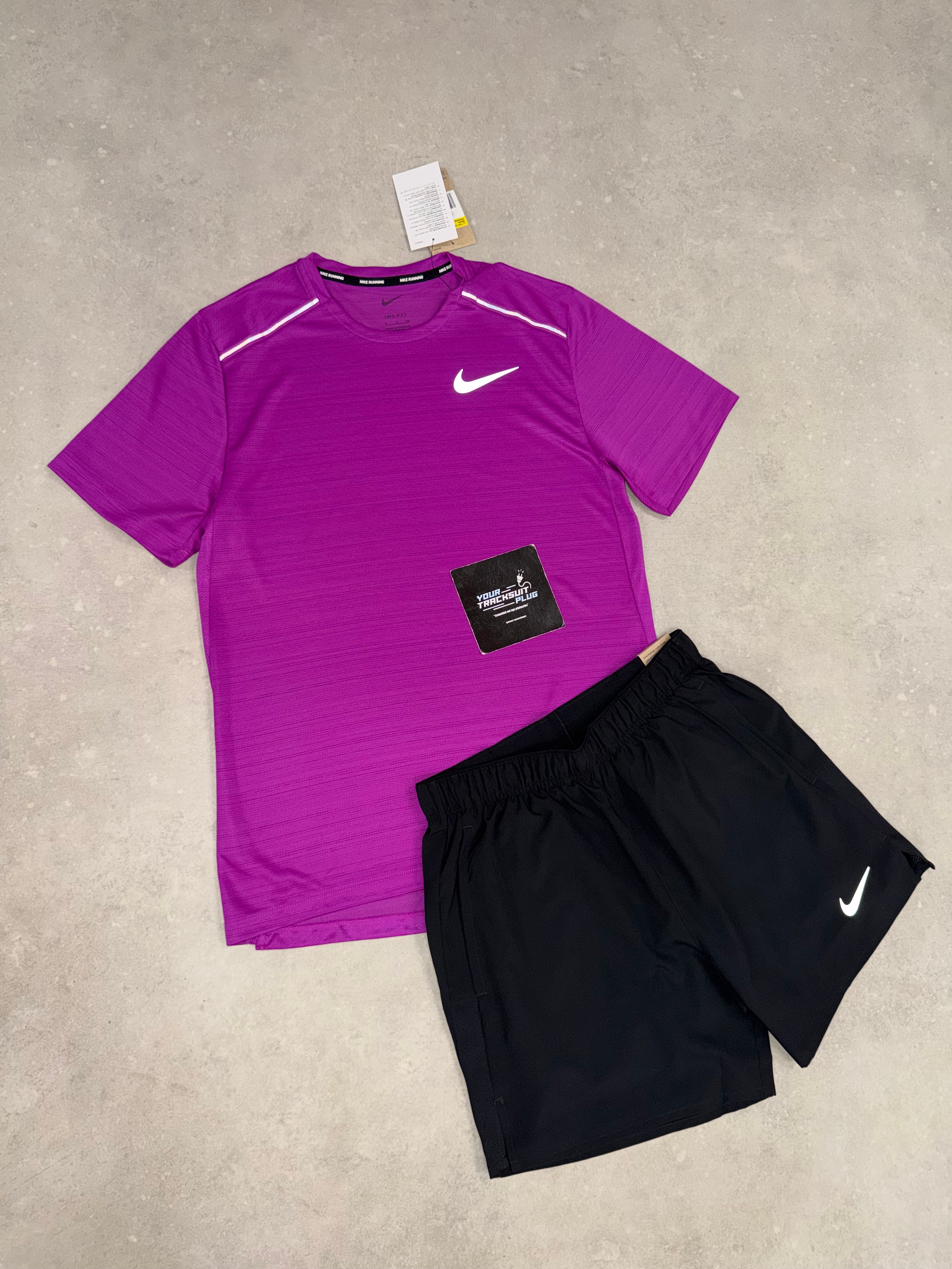 NIKE MILER PURPLE & BLACK SUMMER SET // VERY EXCLUSIVE