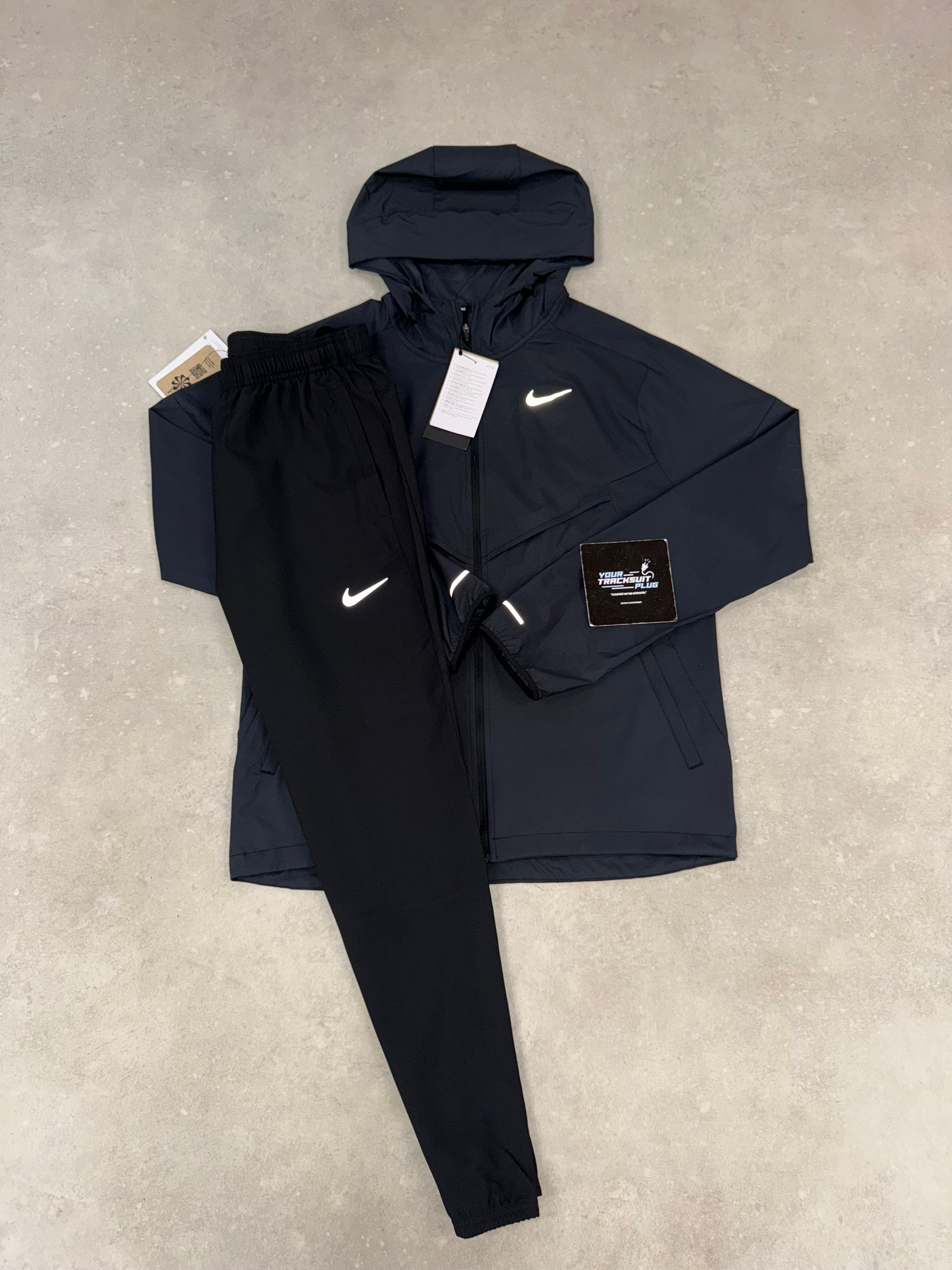 NIKE MILER TRACKSUIT // BLACK ON BLACK
