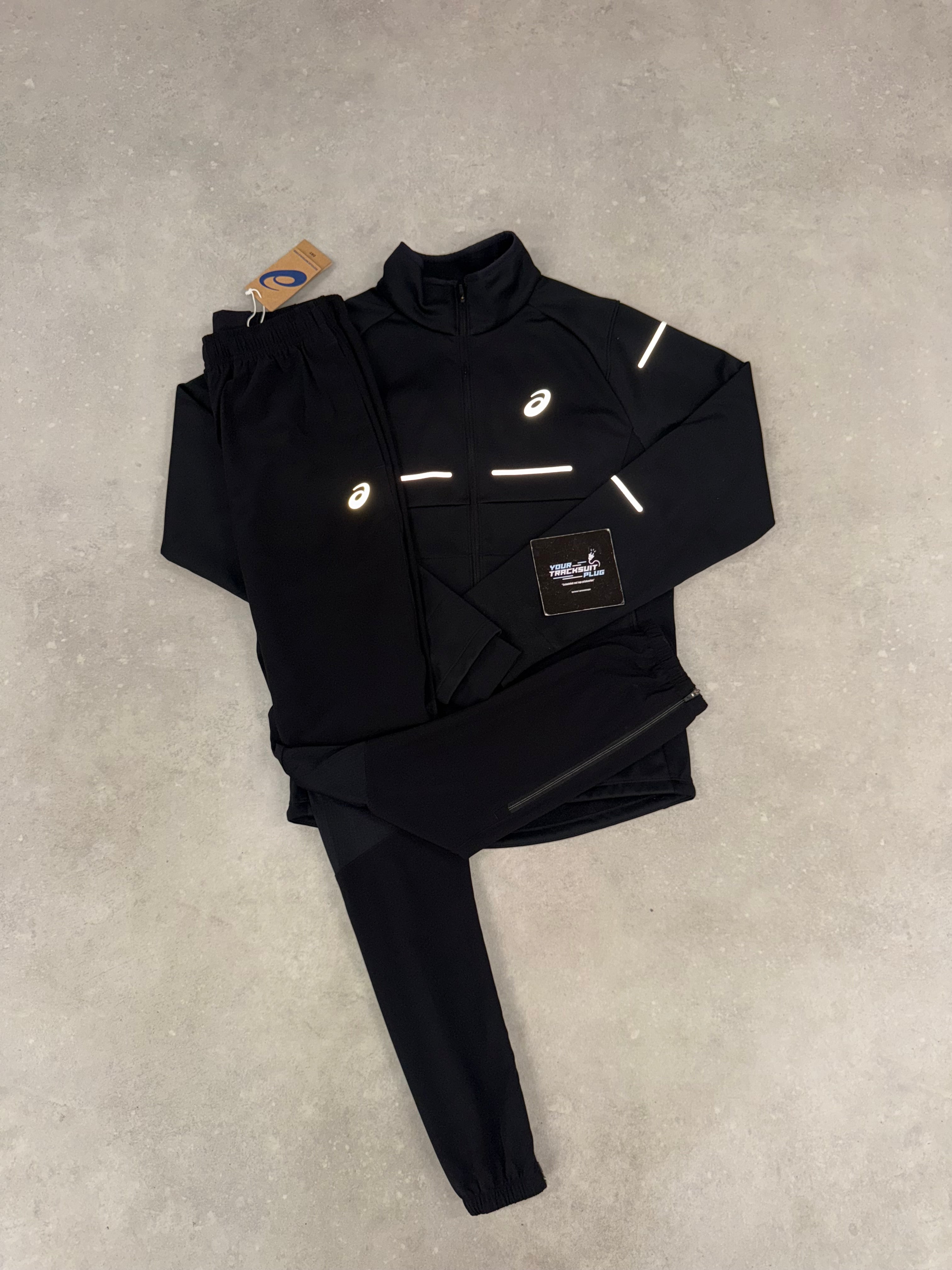 ASICS SOFT-SHELL TRACKSUIT BLACK // LIMITED EDITION