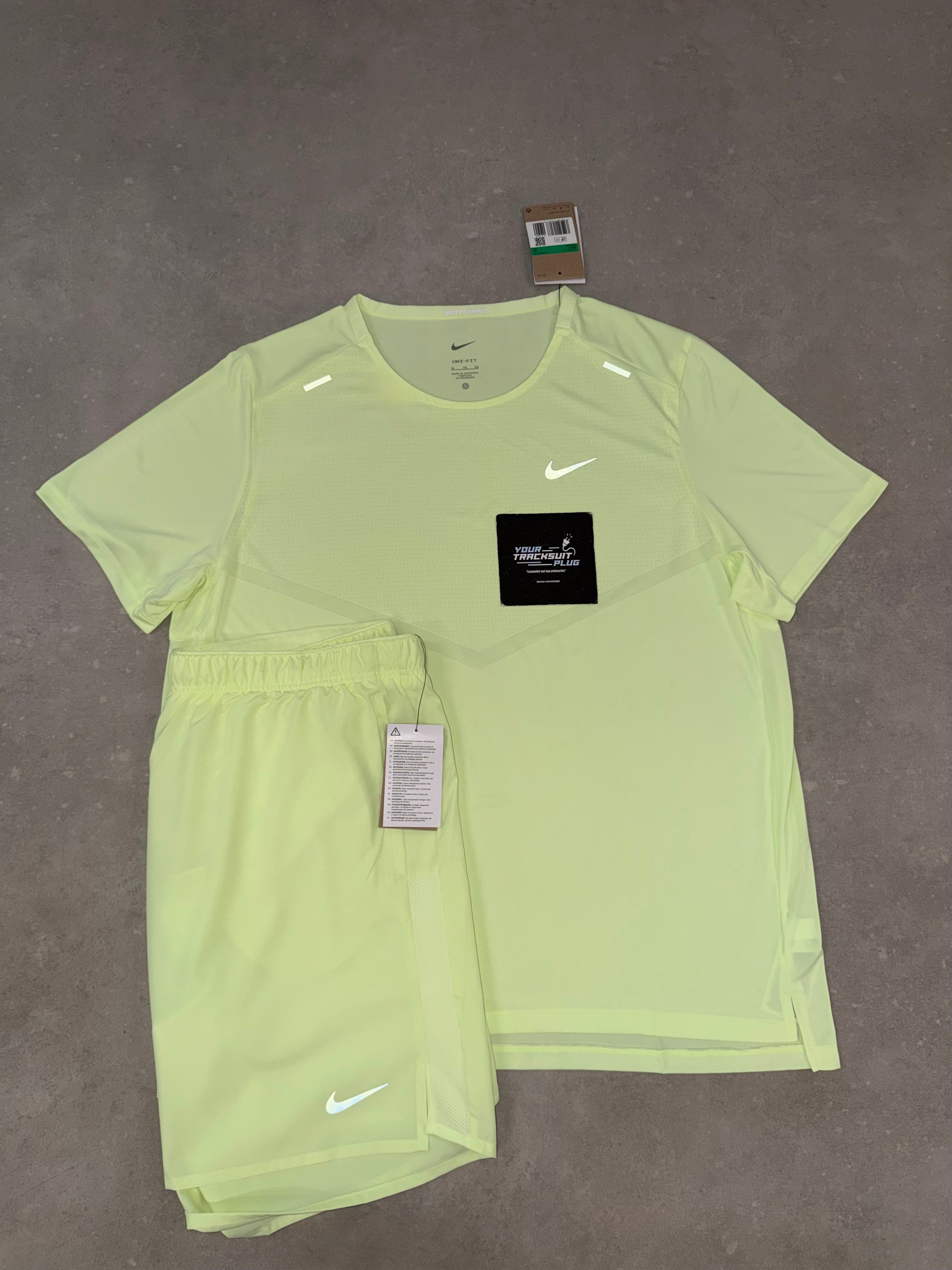 NIKE MILER YELLOW SUMMER SET