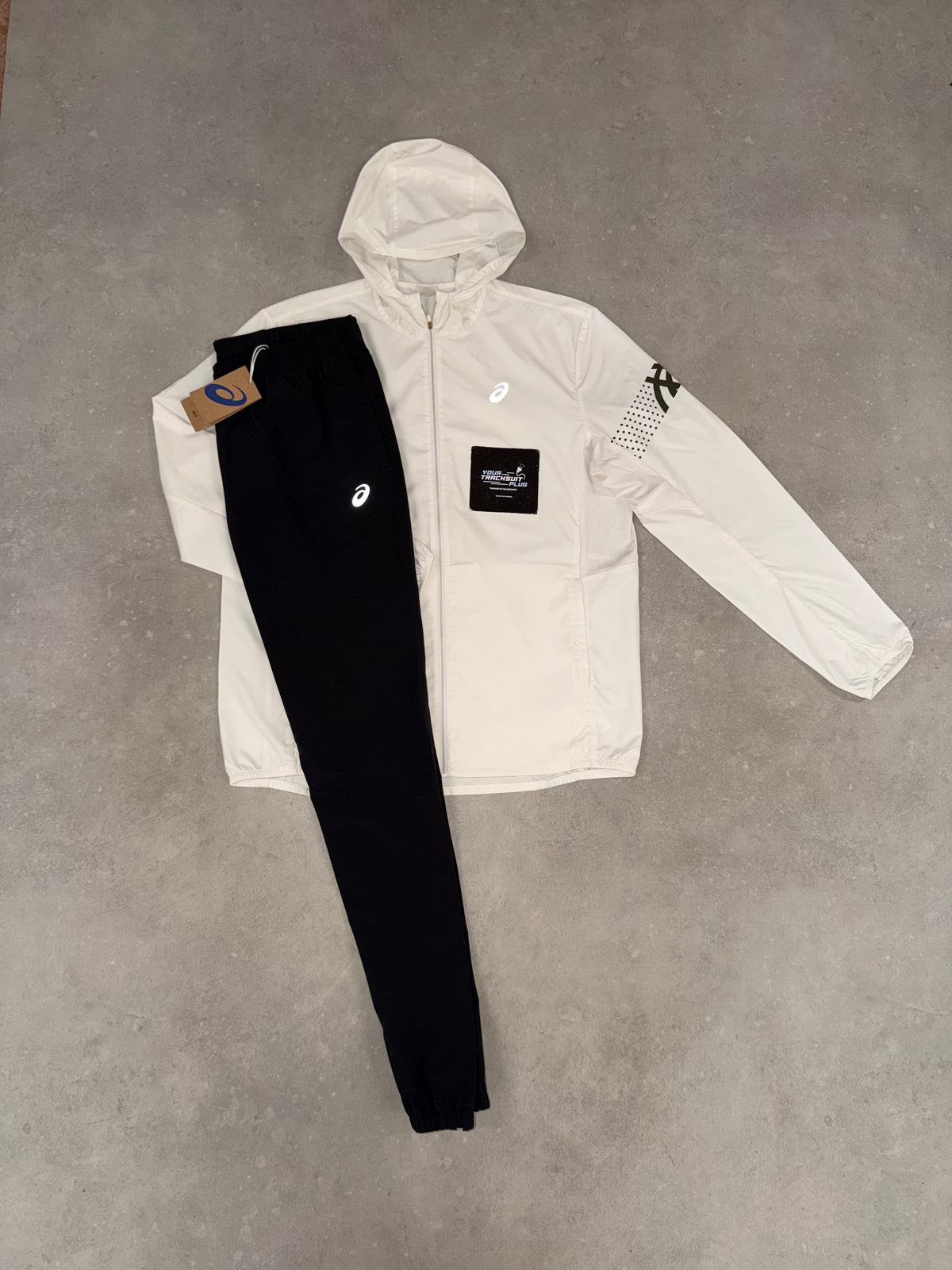 ASICS CRÈME & BLACK TRACKSUIT // LIMITED EDITION