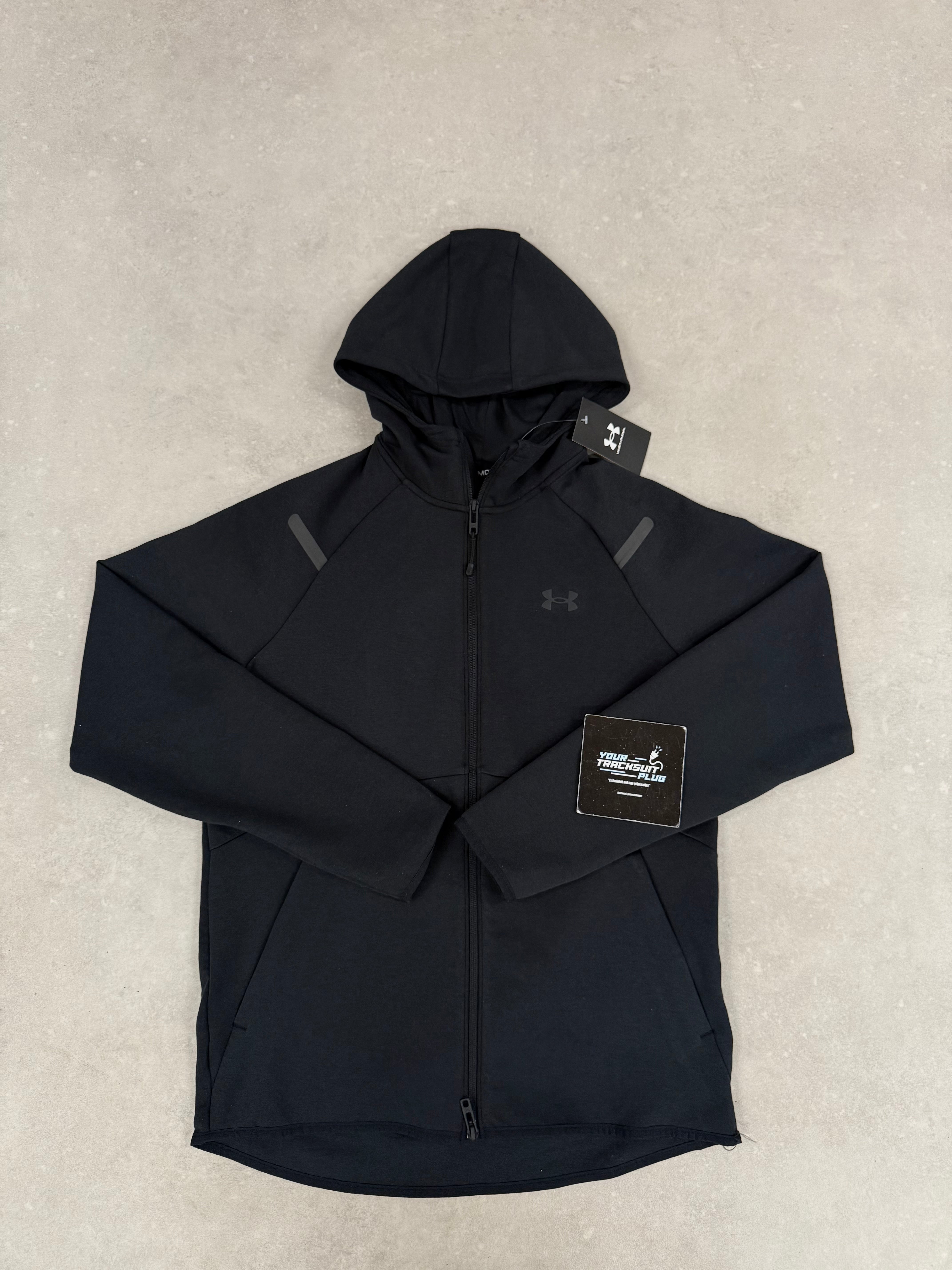 UNDER ARMOUR TECH FLEECE TRACKSUIT BLACK