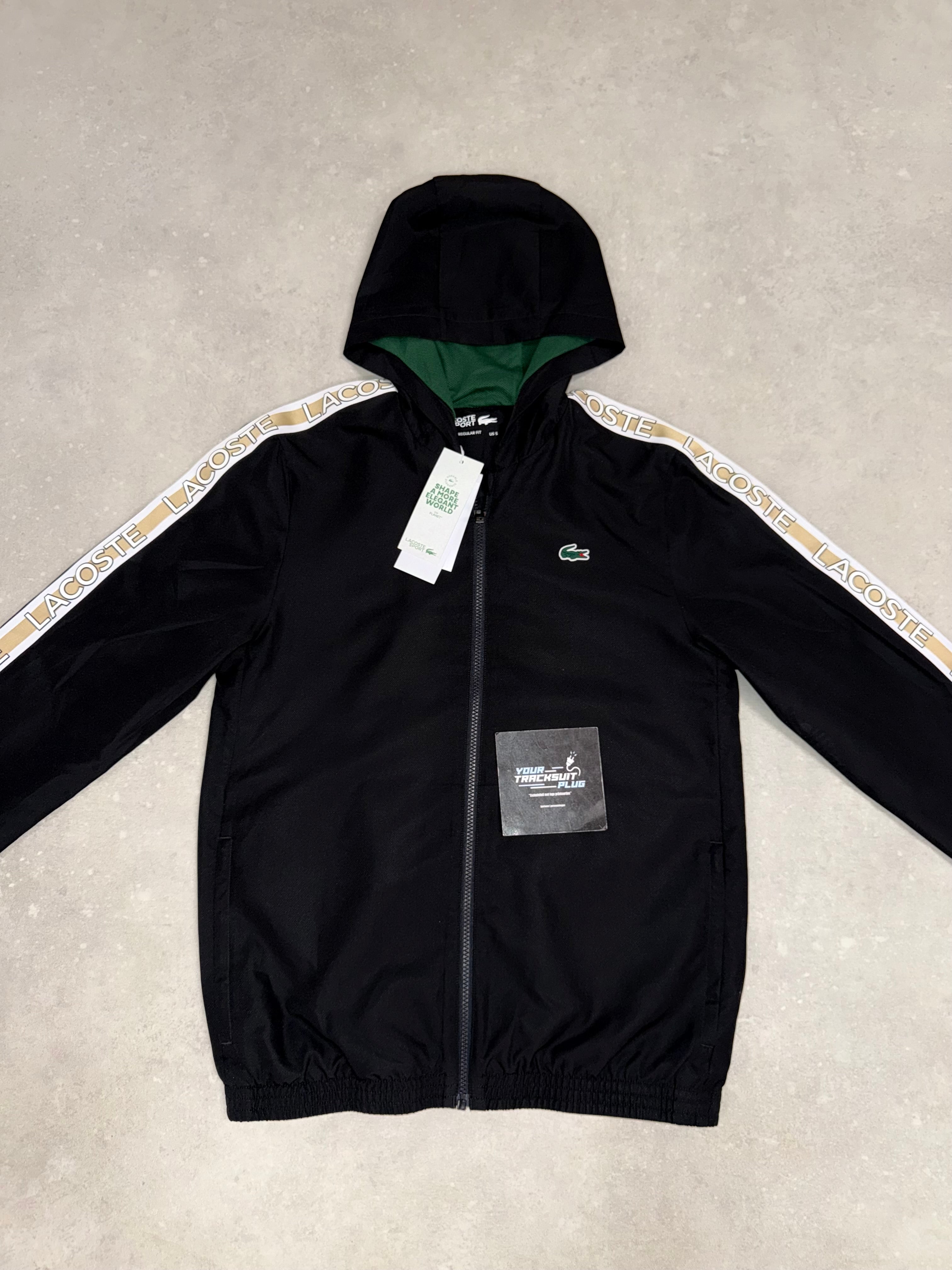 LACOSTE TRACKSUIT BLACK // LIMITED EDITION