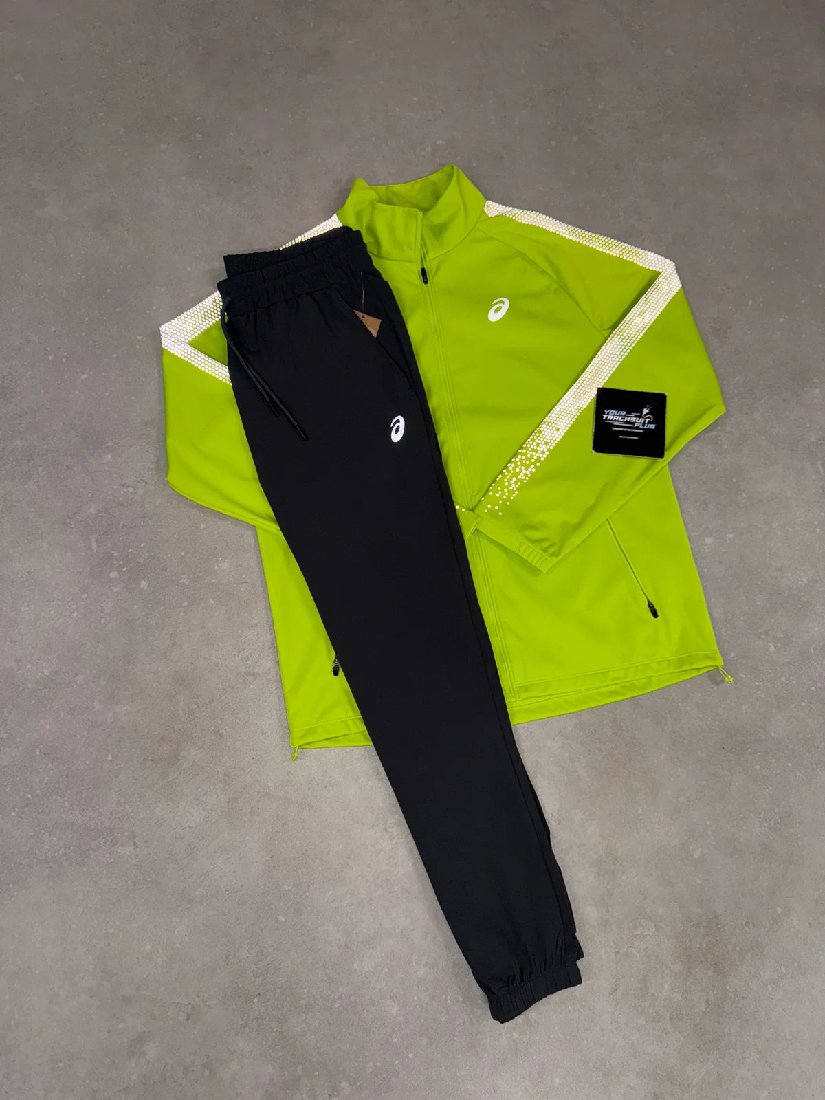 ASICS SOFT-SHELL LIME/ GREEN & BLACK // VERY EXCLUSIVE