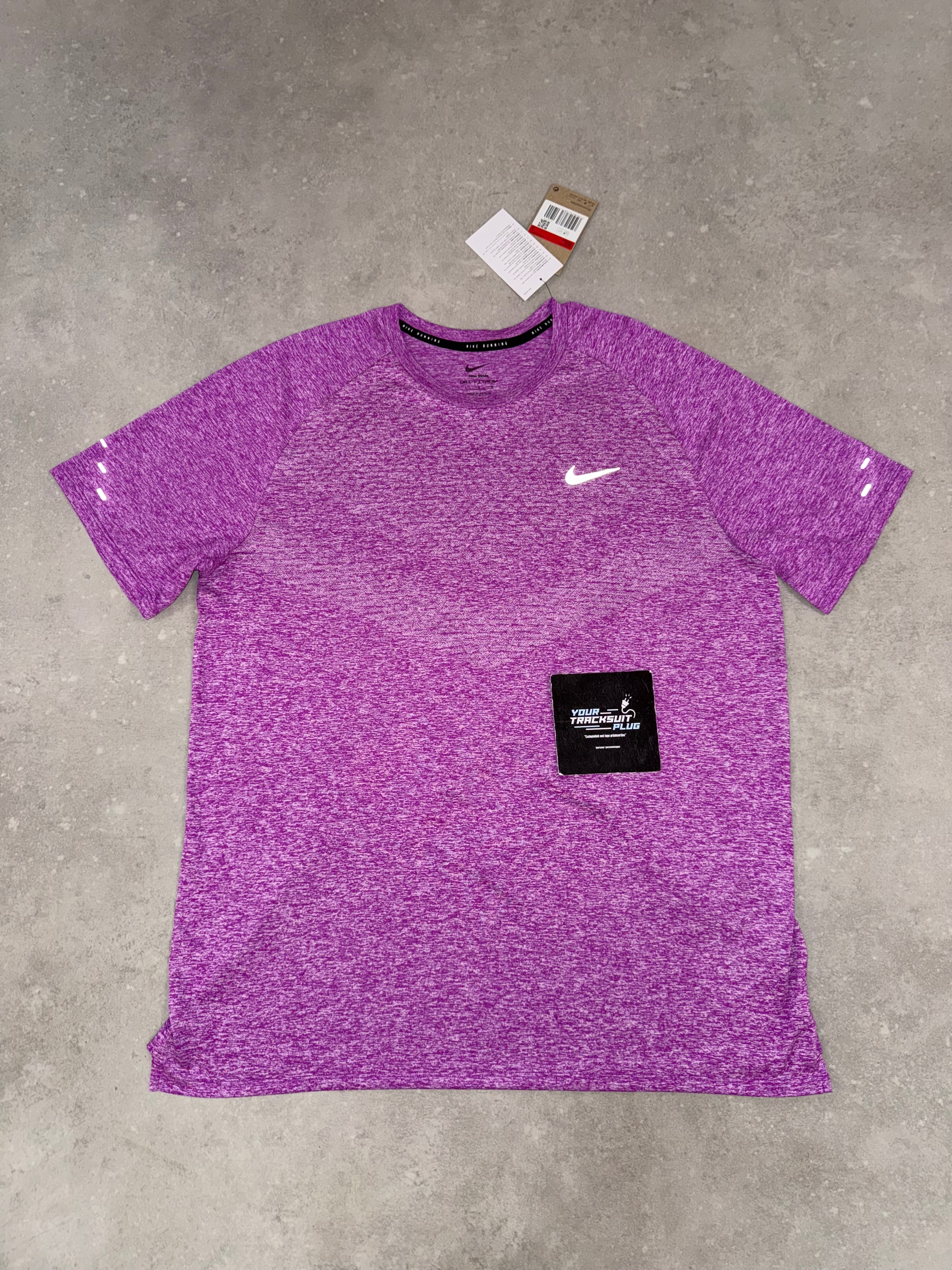NIKE MILER SUMMER SET // PURPLE & BLACK