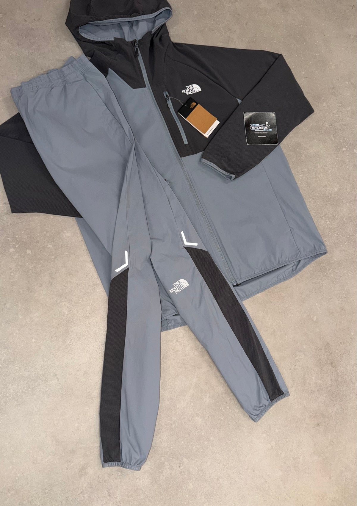NORTH FACE TRACKSUIT GREY // THE LATEST
