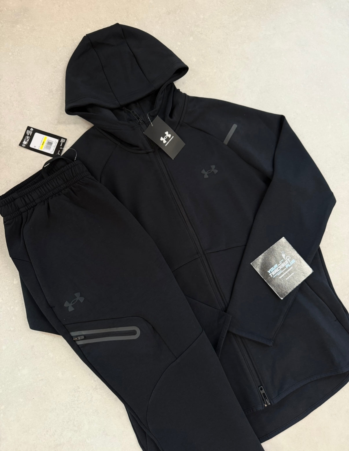 UNDER ARMOUR TECH TRACKSUIT BLACK